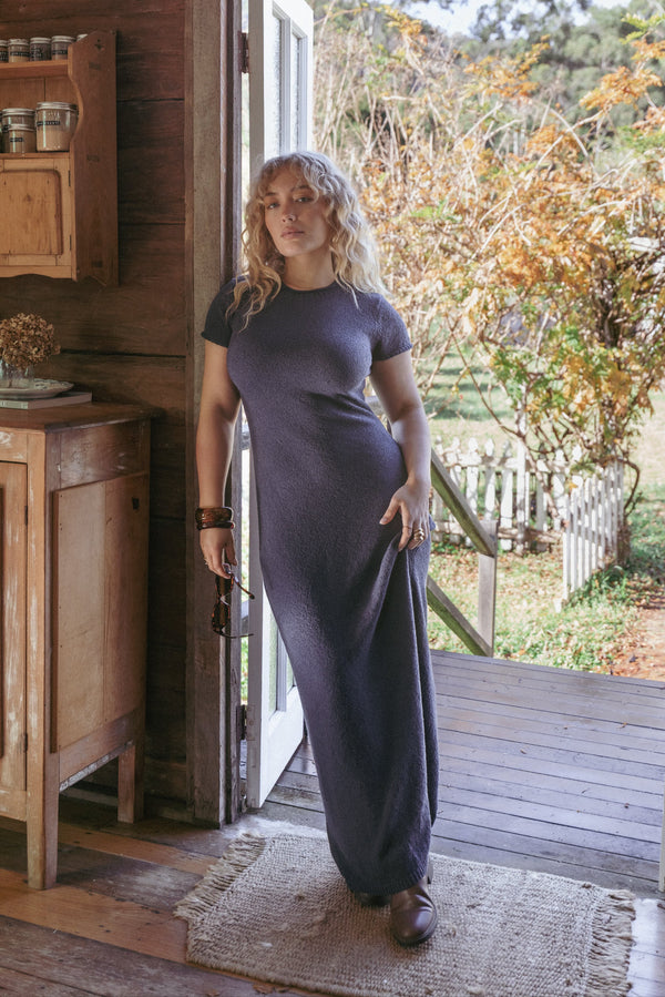 DRESSES Lowell Knit Maxi Dress - Navy