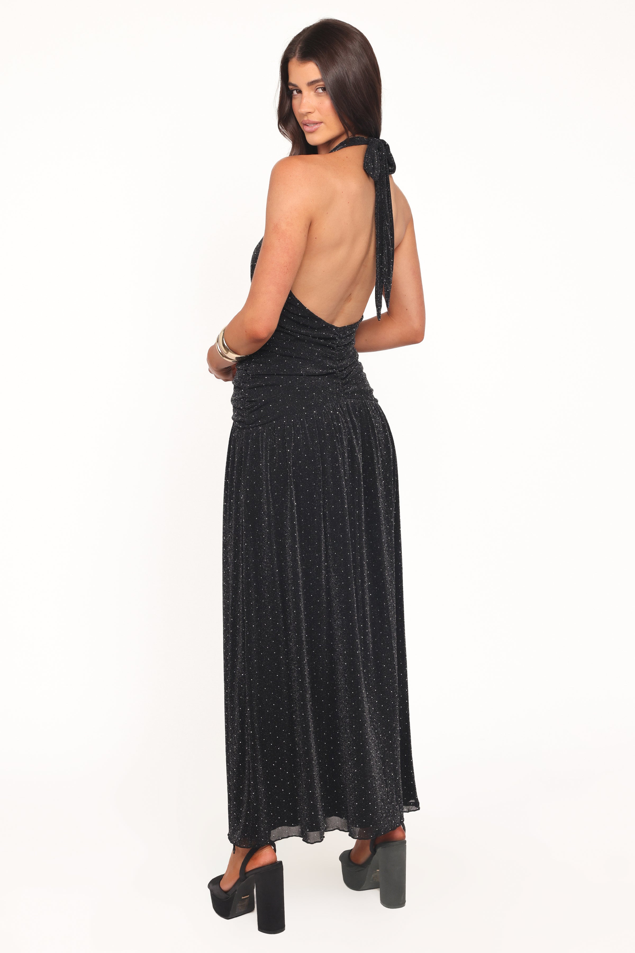 DRESSES Lucas Halterneck Maxi Dress - Black