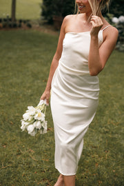 DRESSES Luella Dress - Pearl White
