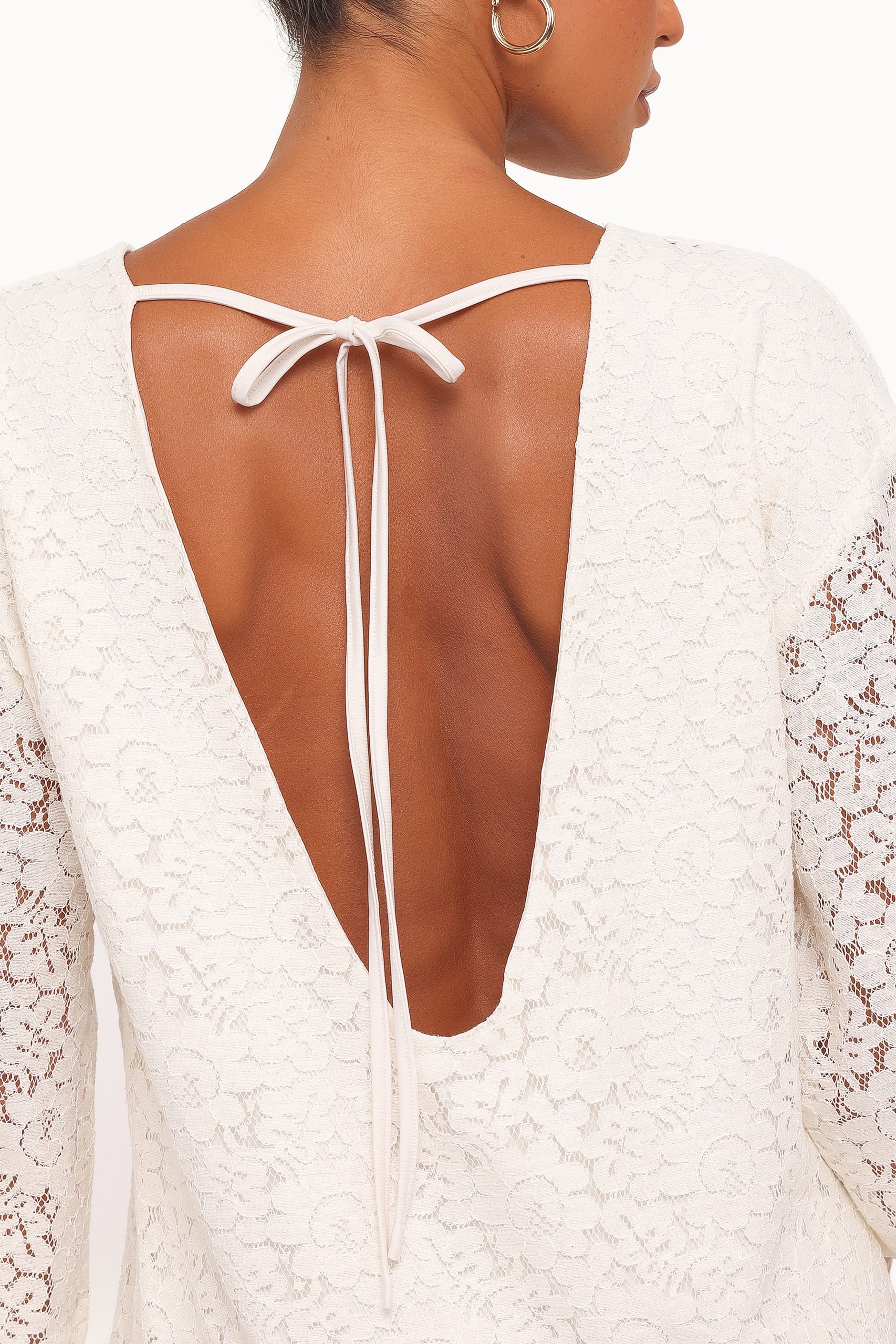 DRESSES Lula Mini Dress - Cream Lace