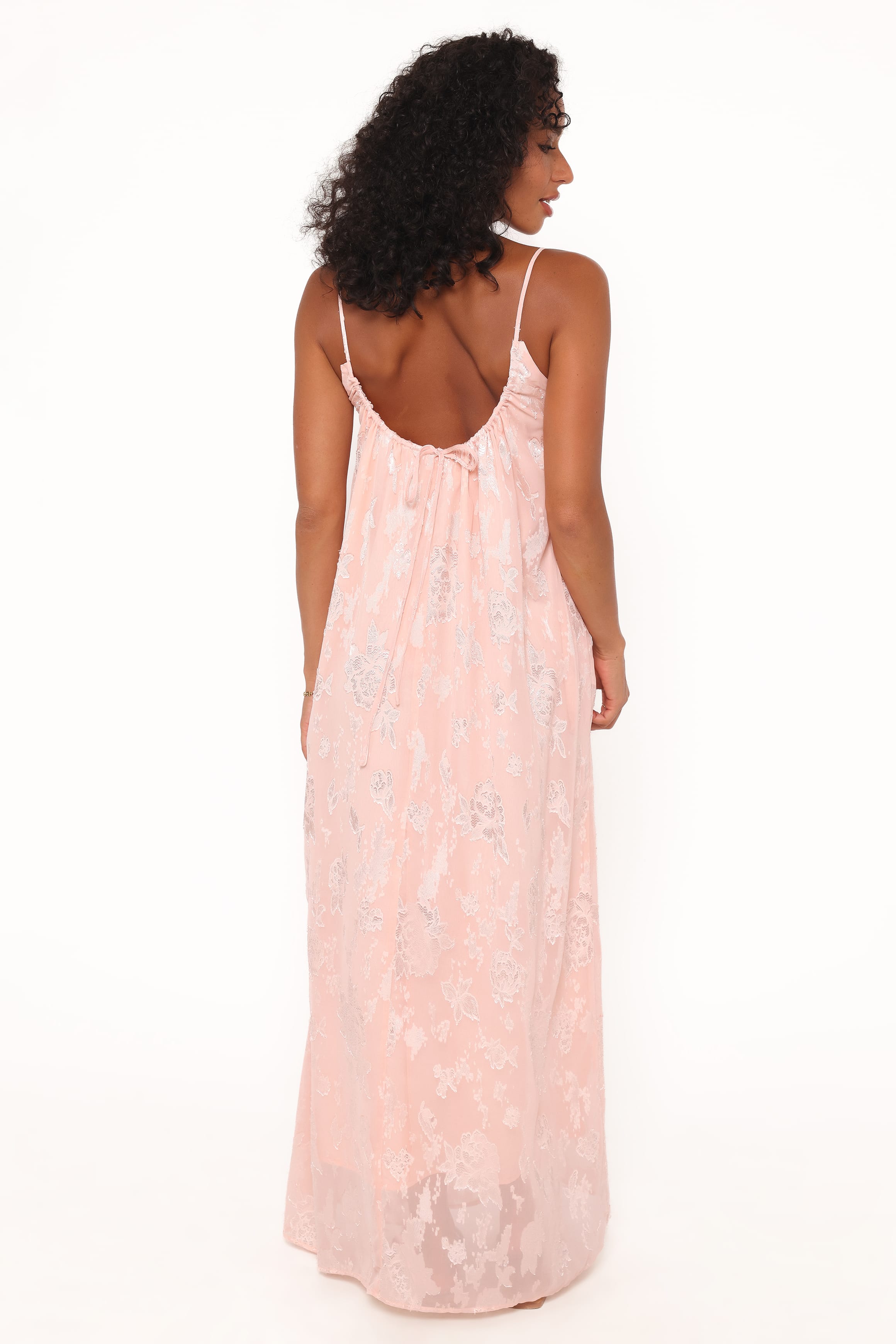 DRESSES Lumina Jacquard Maxi Dress - Pink