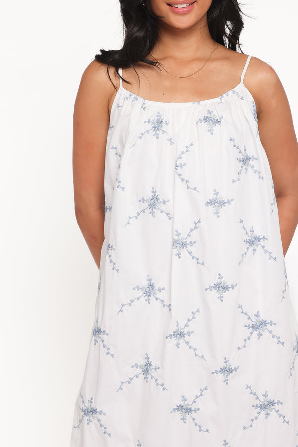 DRESSES Lumina Maxi Dress - Blue Floral