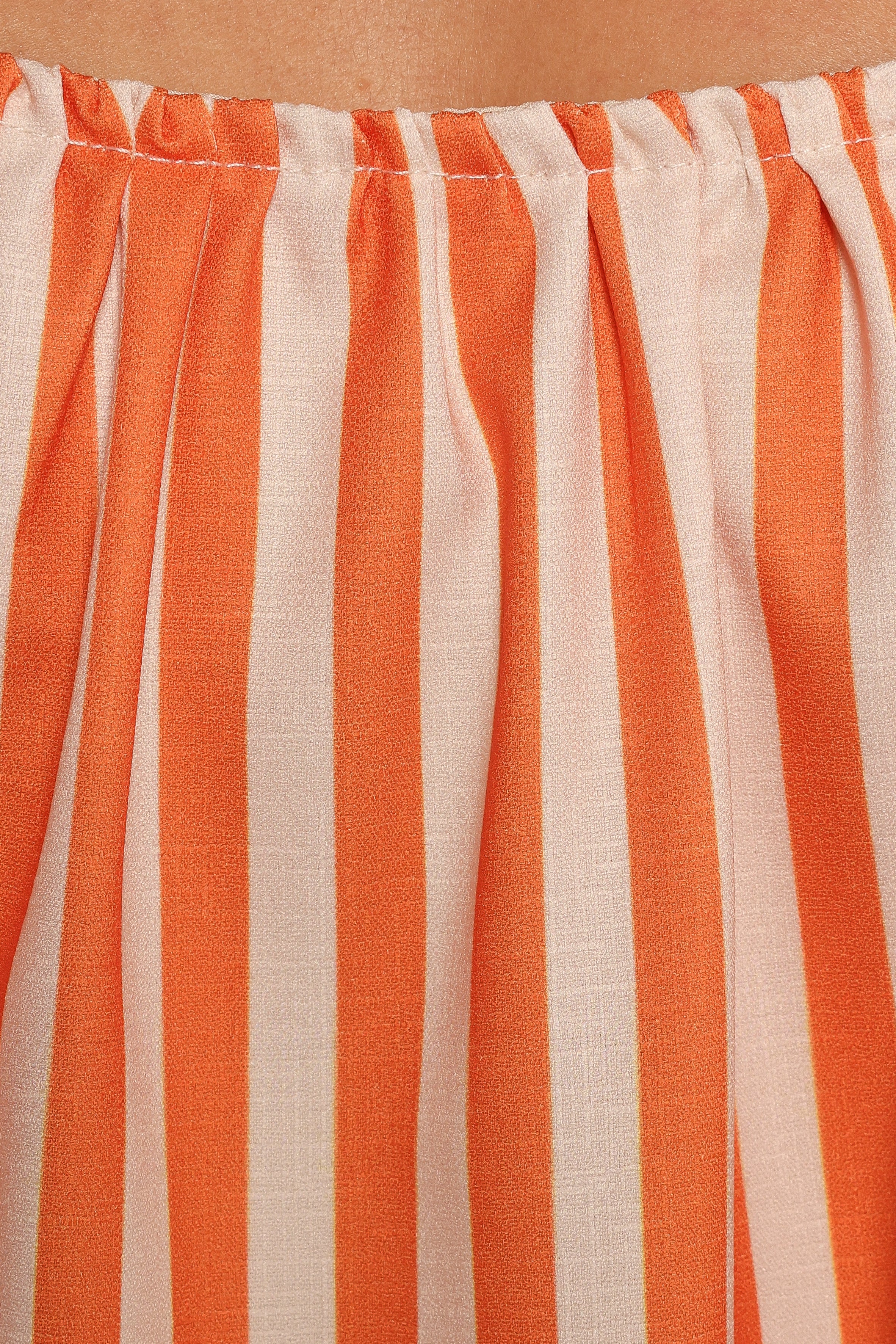 DRESSES Lumina Maxi Dress - Orange Beige Stripe
