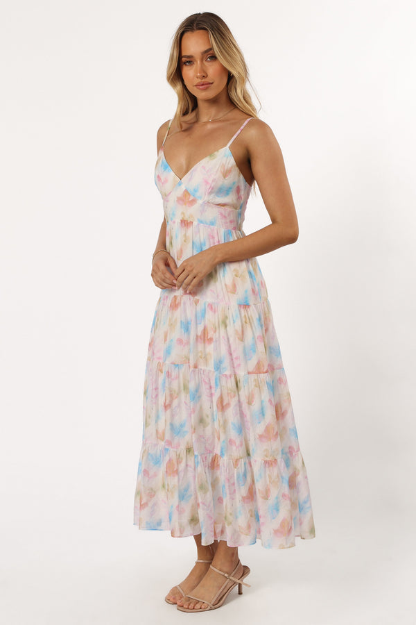 DRESSES @Luna Midi Dress - Multi Floral