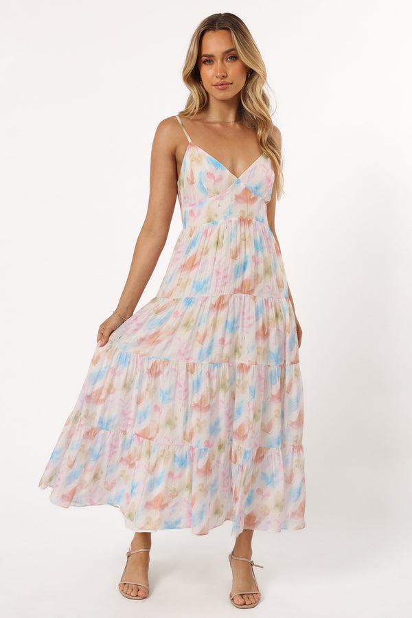 DRESSES @Luna Midi Dress - Multi Floral