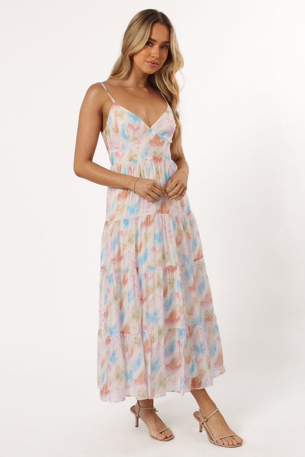 DRESSES @Luna Midi Dress - Multi Floral