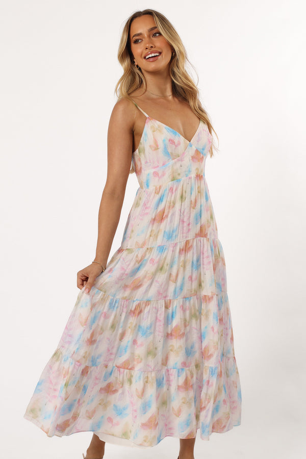 DRESSES @Luna Midi Dress - Multi Floral