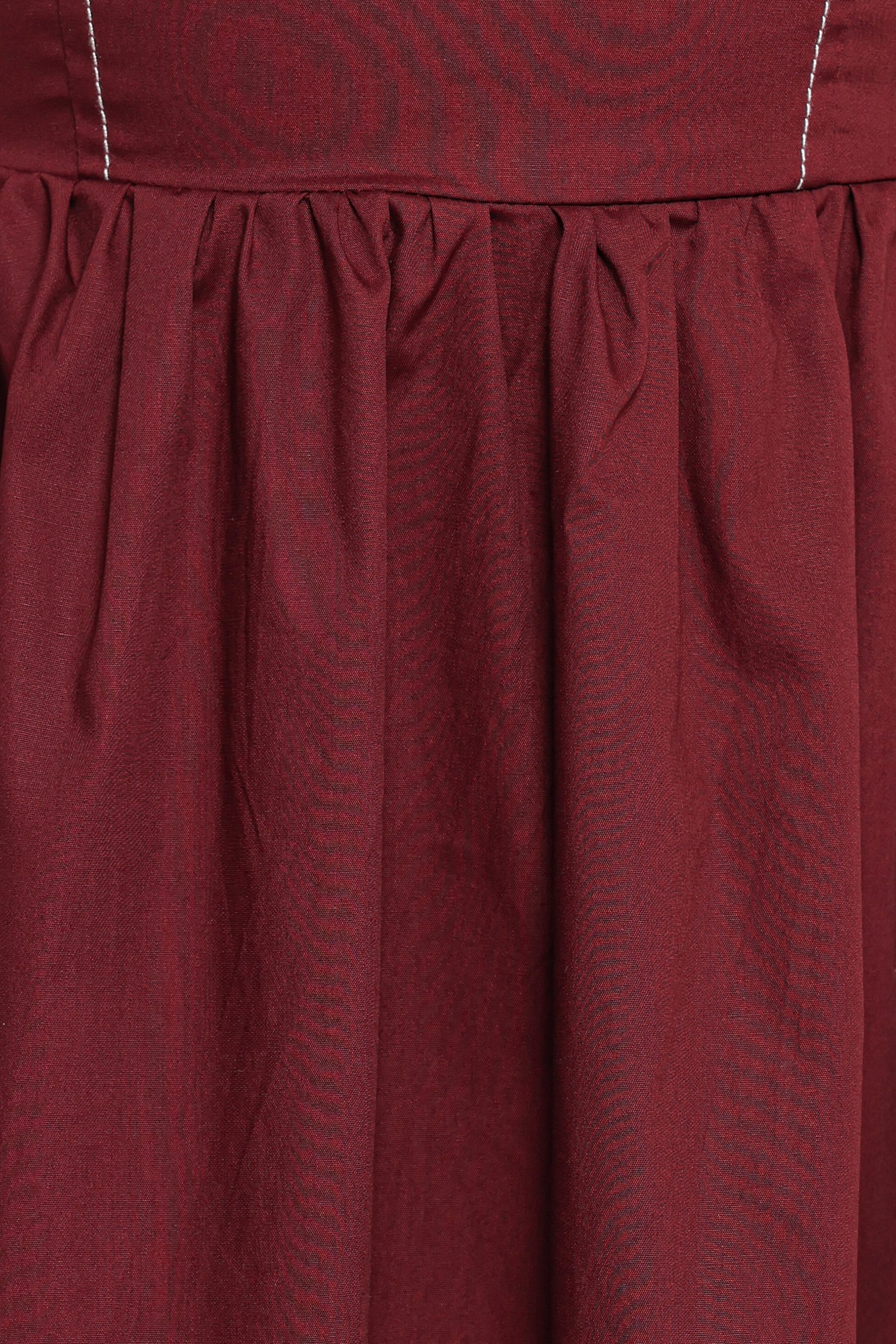 DRESSES Lyanna Strapless Midi Dress - Cherry