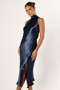 DRESSES @Macy Midi Dress - Blue