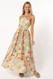 DRESSES @Madeira Maxi Dress - Agata Print (Hold for Euro Summer)