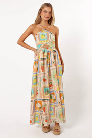 DRESSES @Madeira Maxi Dress - Agata Print (Hold for Euro Summer)