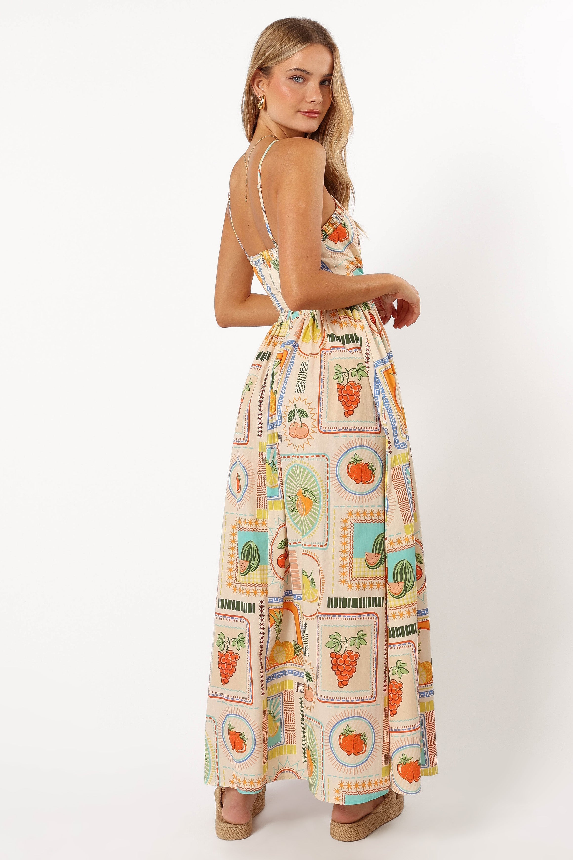 DRESSES @Madeira Maxi Dress - Agata Print (Hold for Euro Summer)