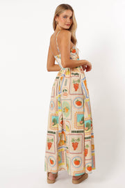 DRESSES @Madeira Maxi Dress - Agata Print (Hold for Euro Summer)