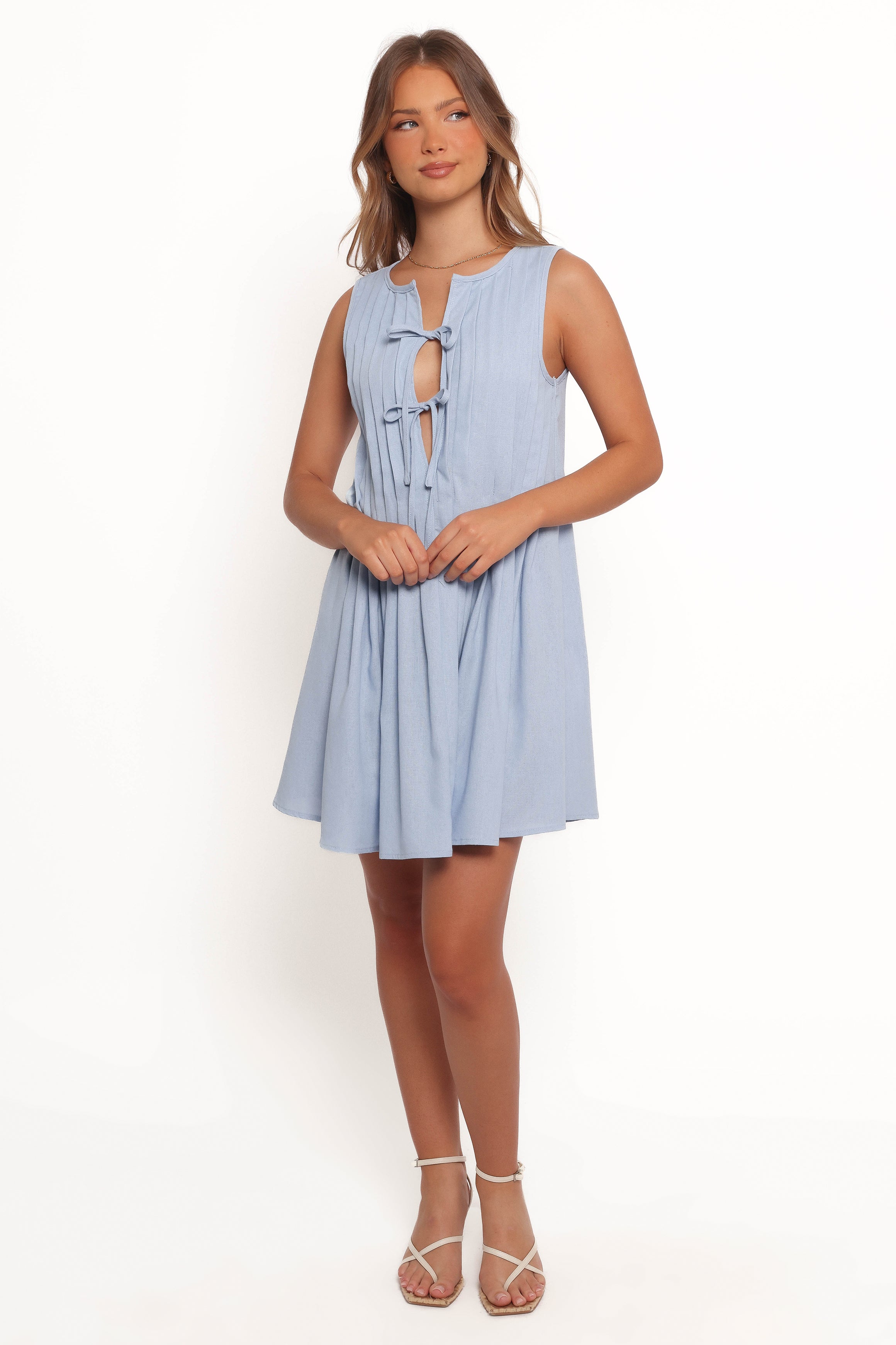 DRESSES Madeline Mini Dress - Blue