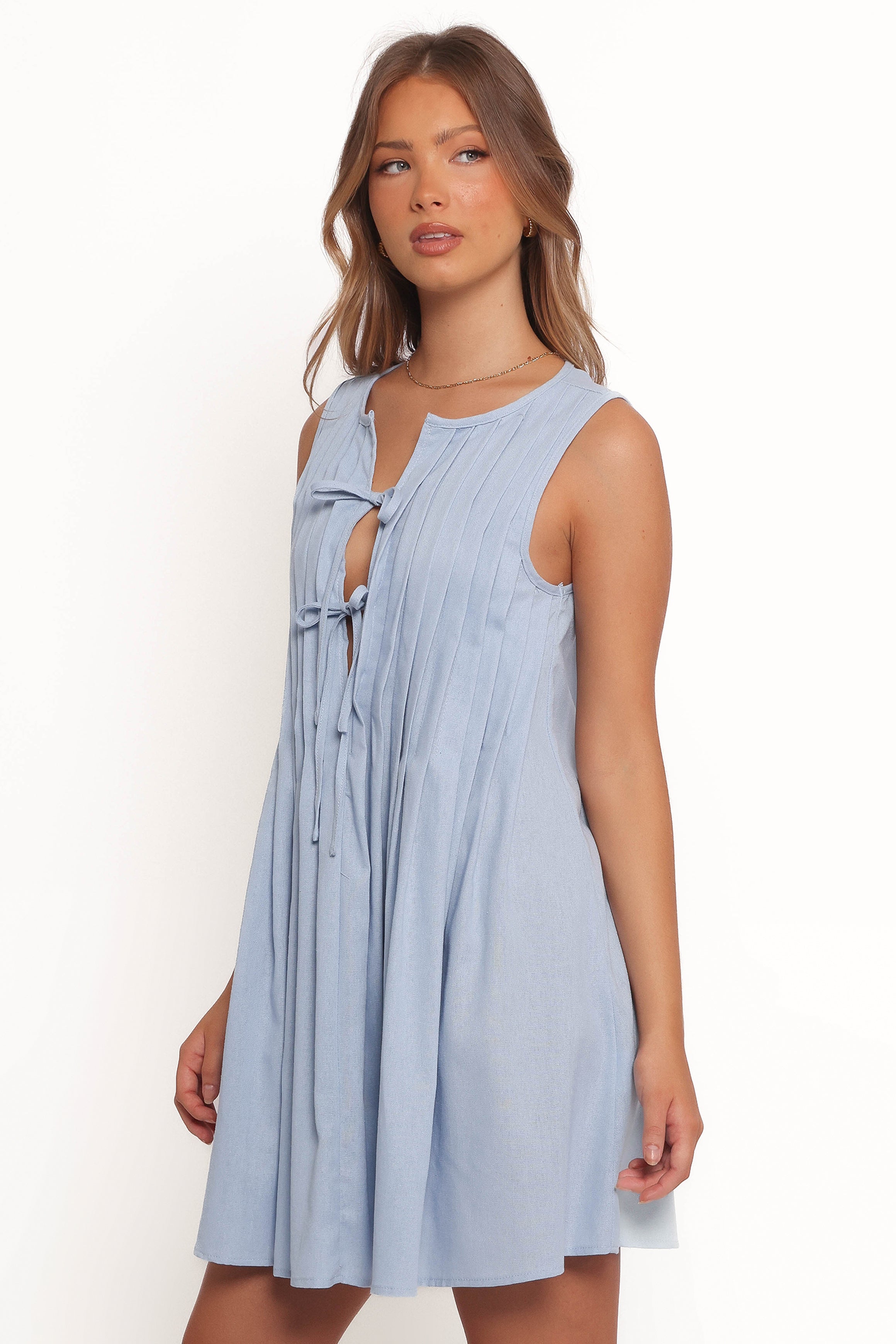DRESSES Madeline Mini Dress - Blue