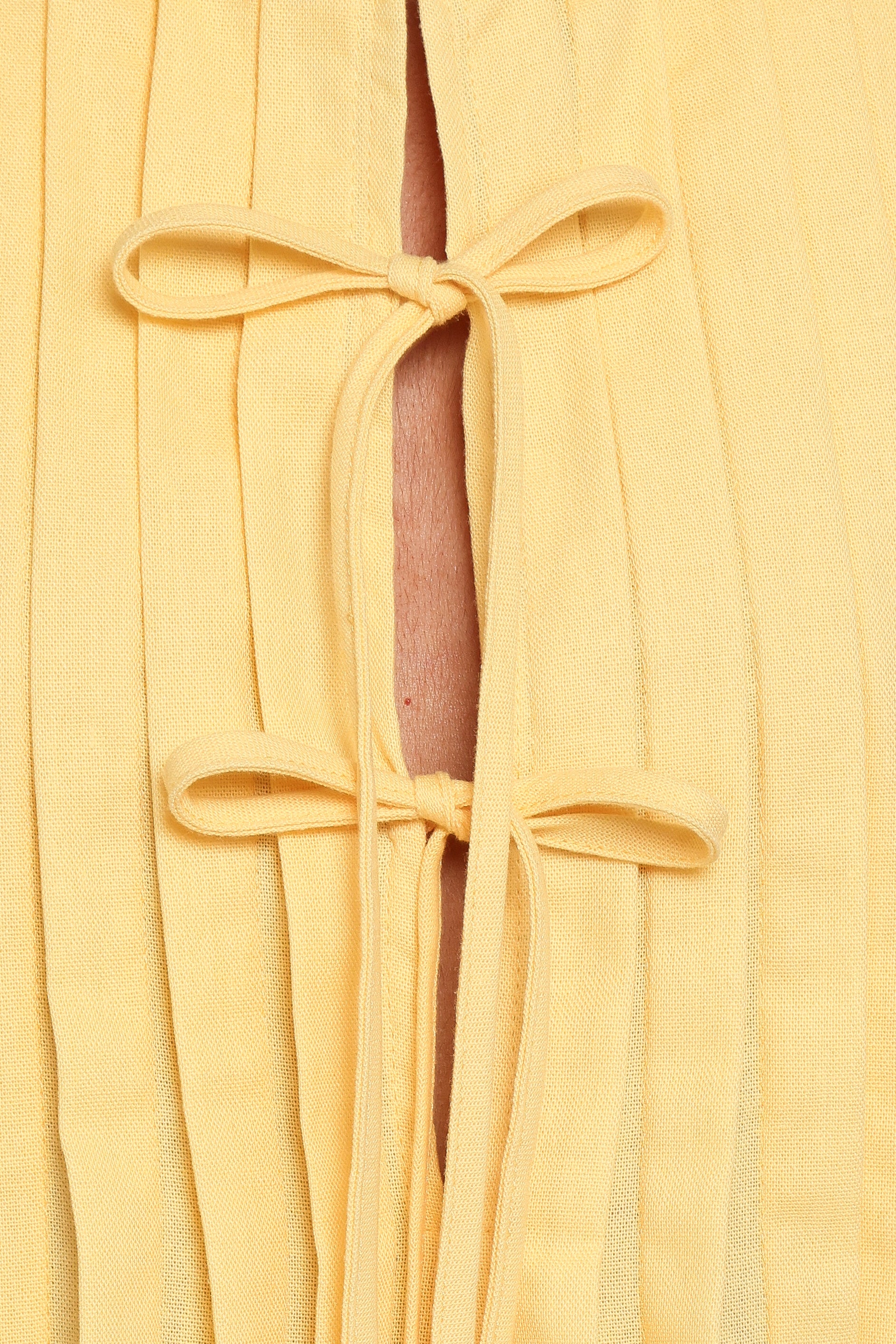 DRESSES Madeline Mini Dress - Butter Yellow