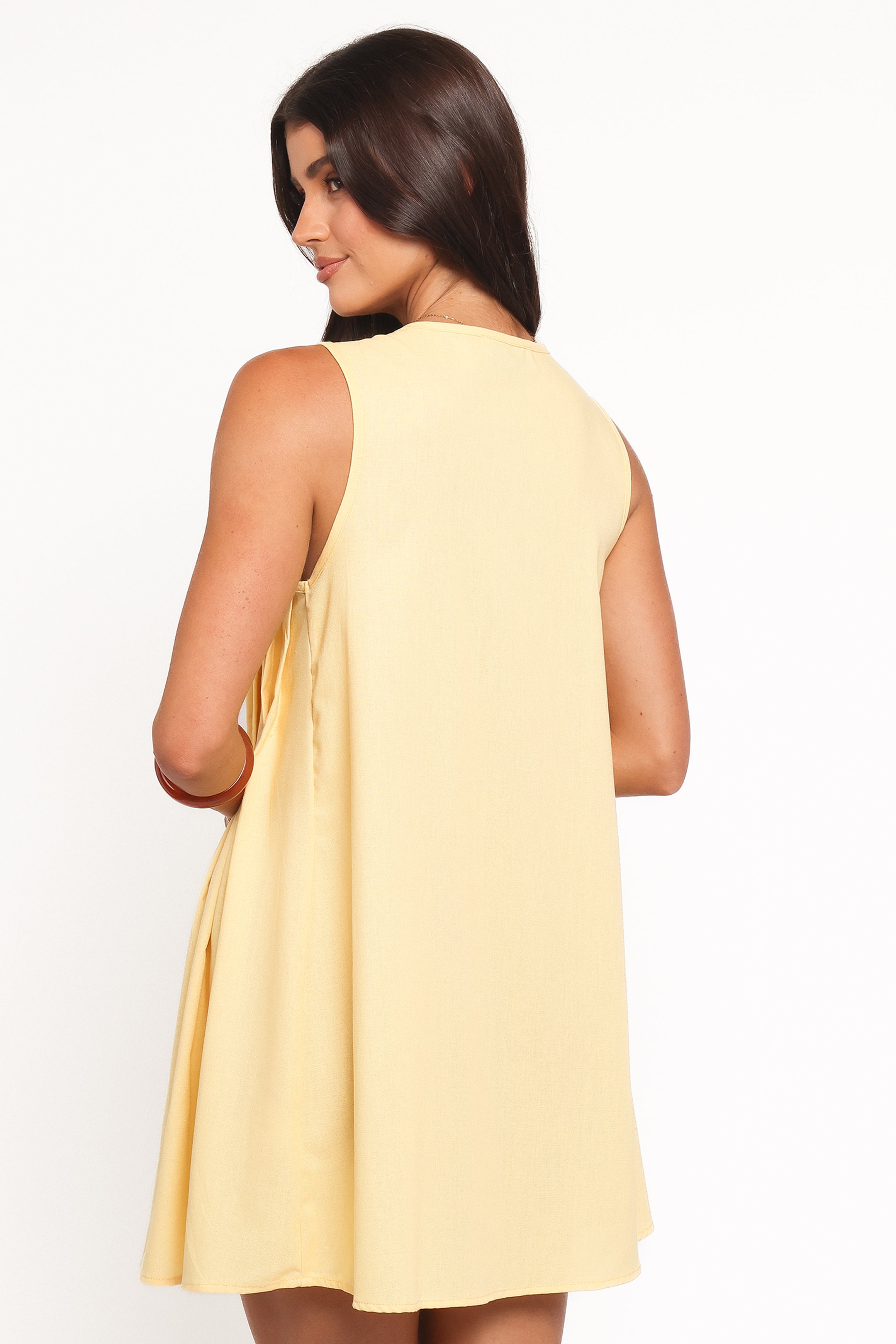 DRESSES Madeline Mini Dress - Butter Yellow