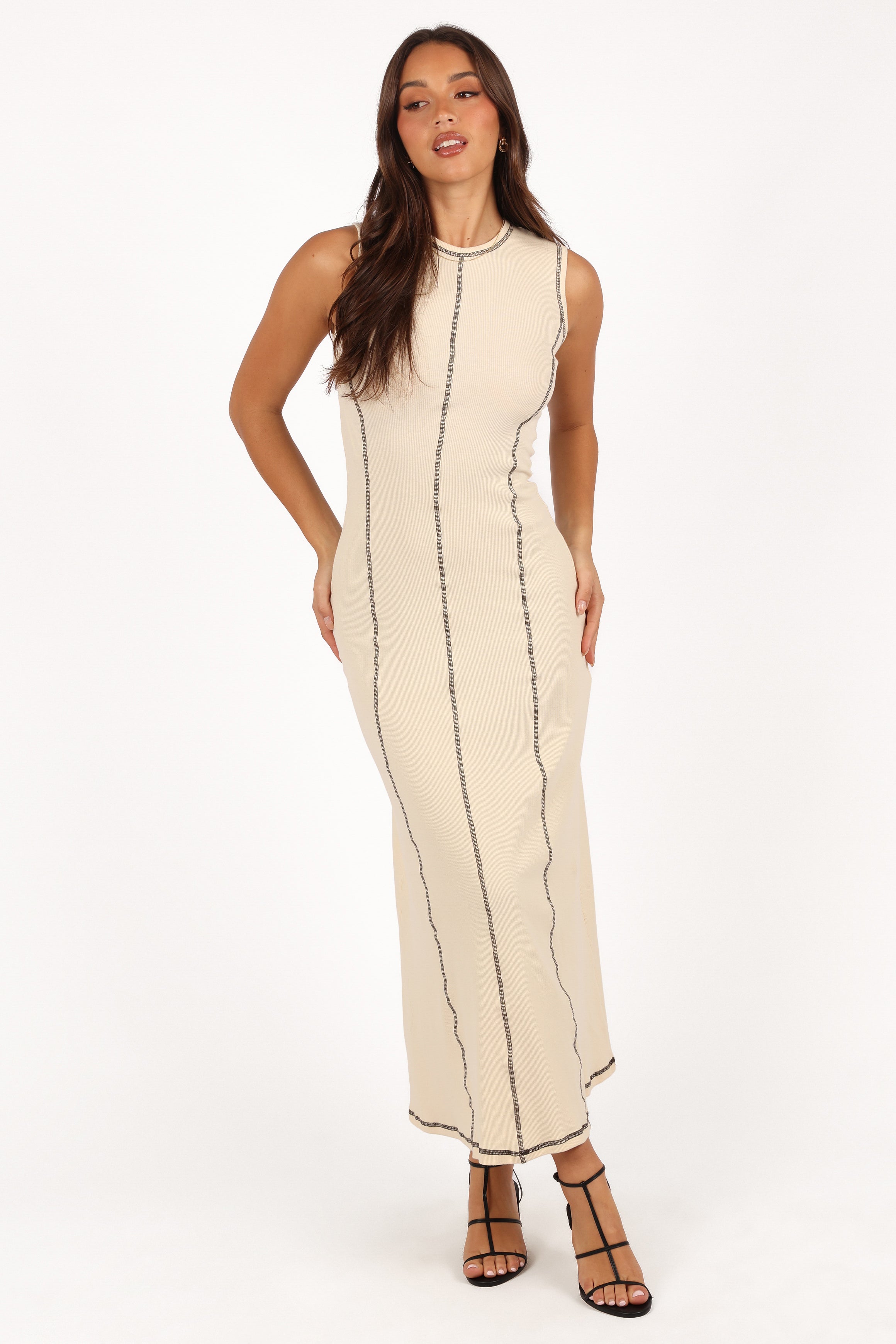 DRESSES Mae Midi Dress - Cream