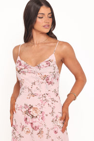 DRESSES Mahina Mini Dress - Pink Floral