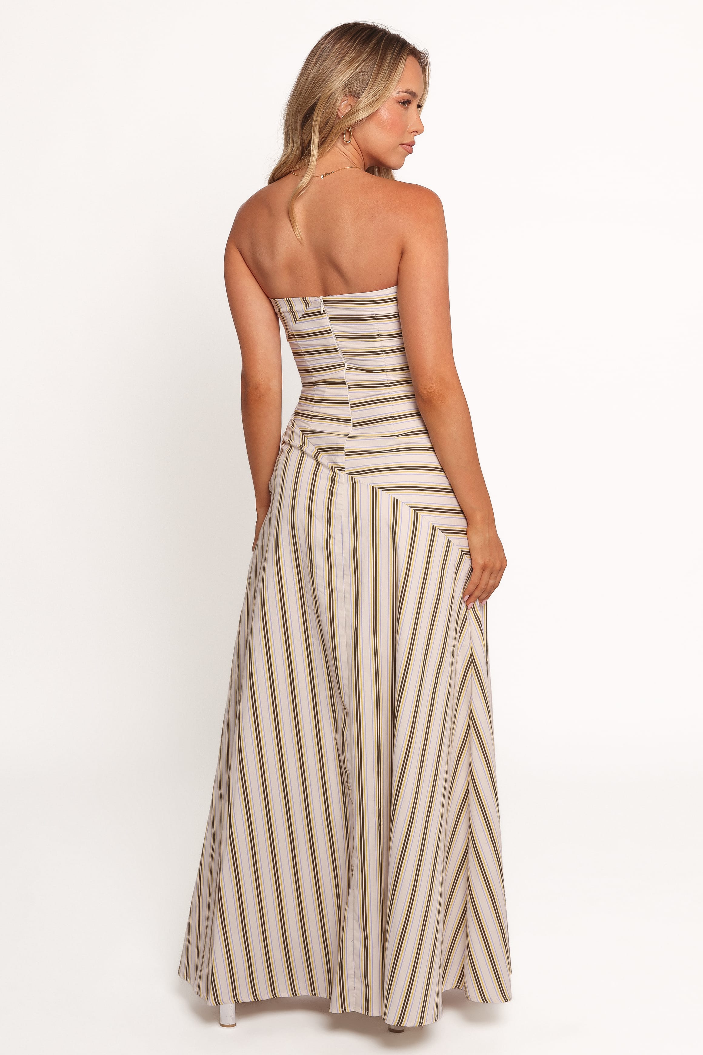 DRESSES Maliah Maxi Dress - Vory Stripe