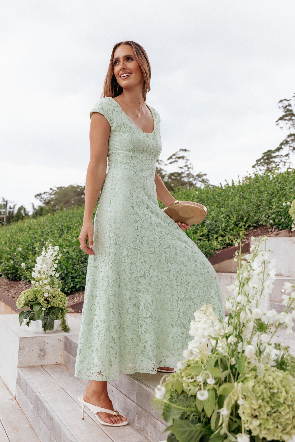 green bridesmaid dresses australia | Sage Green Bridesmaid Dresses Gold Vine Wedding Heels