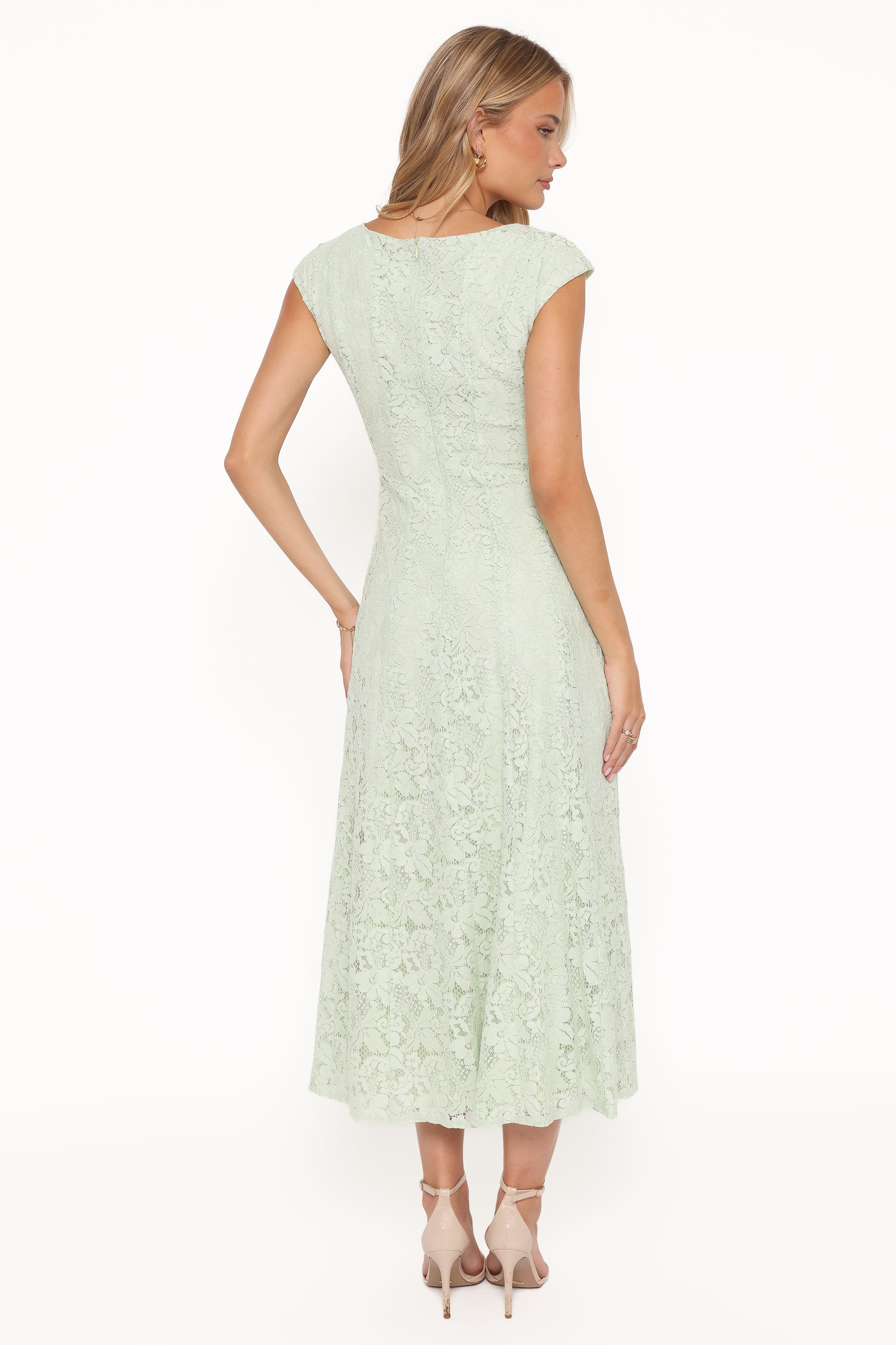 DRESSES Mapleton Maxi Dress - Sage Green Lace