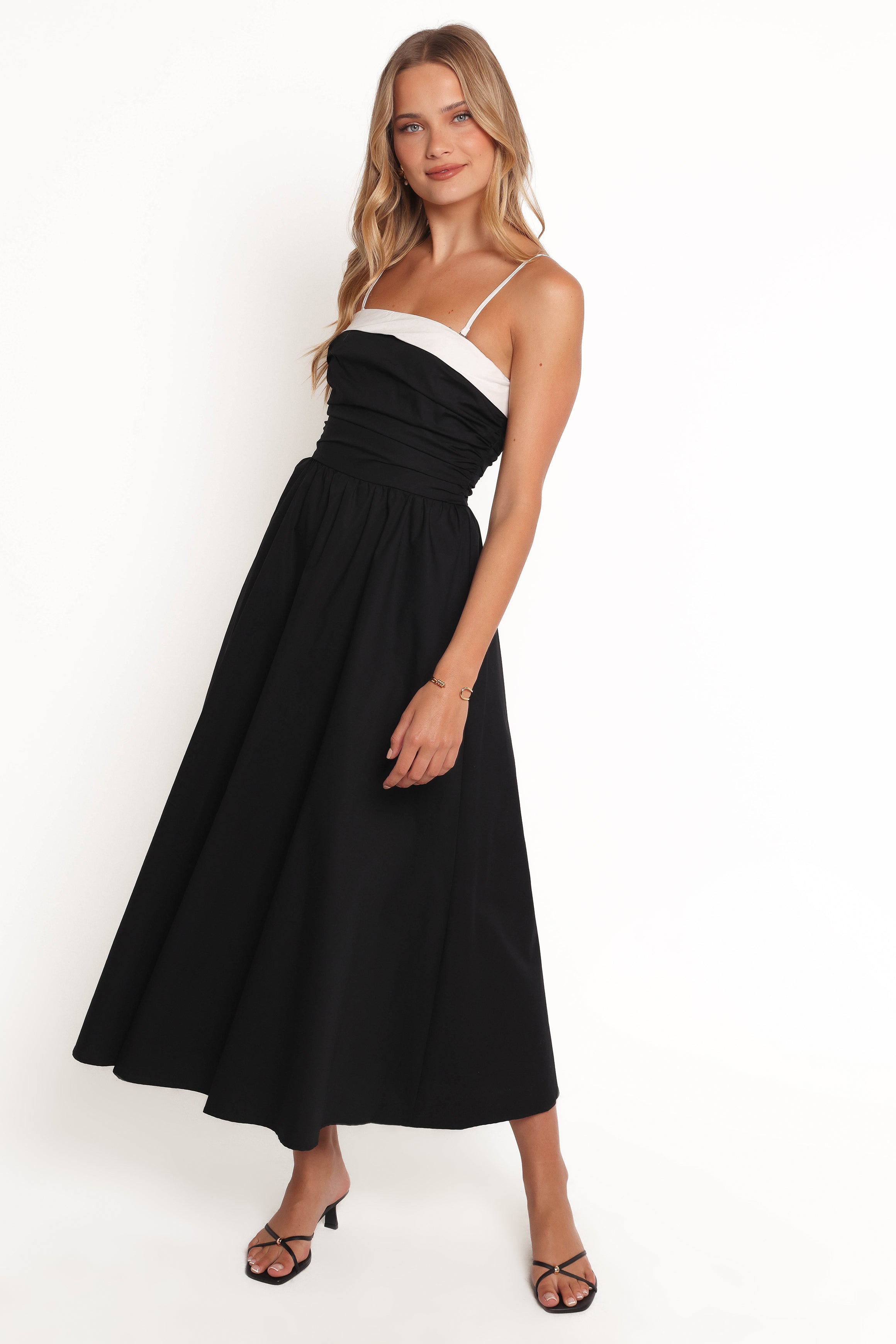 DRESSES Marais Strapless Midi Dress - Black
