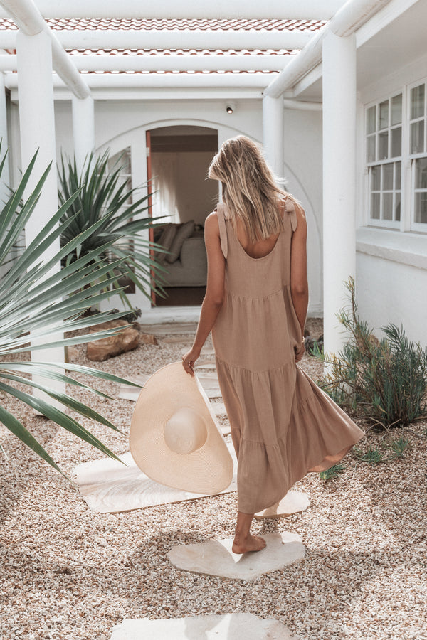 DRESSES Marcy Midi Dress - Mocha