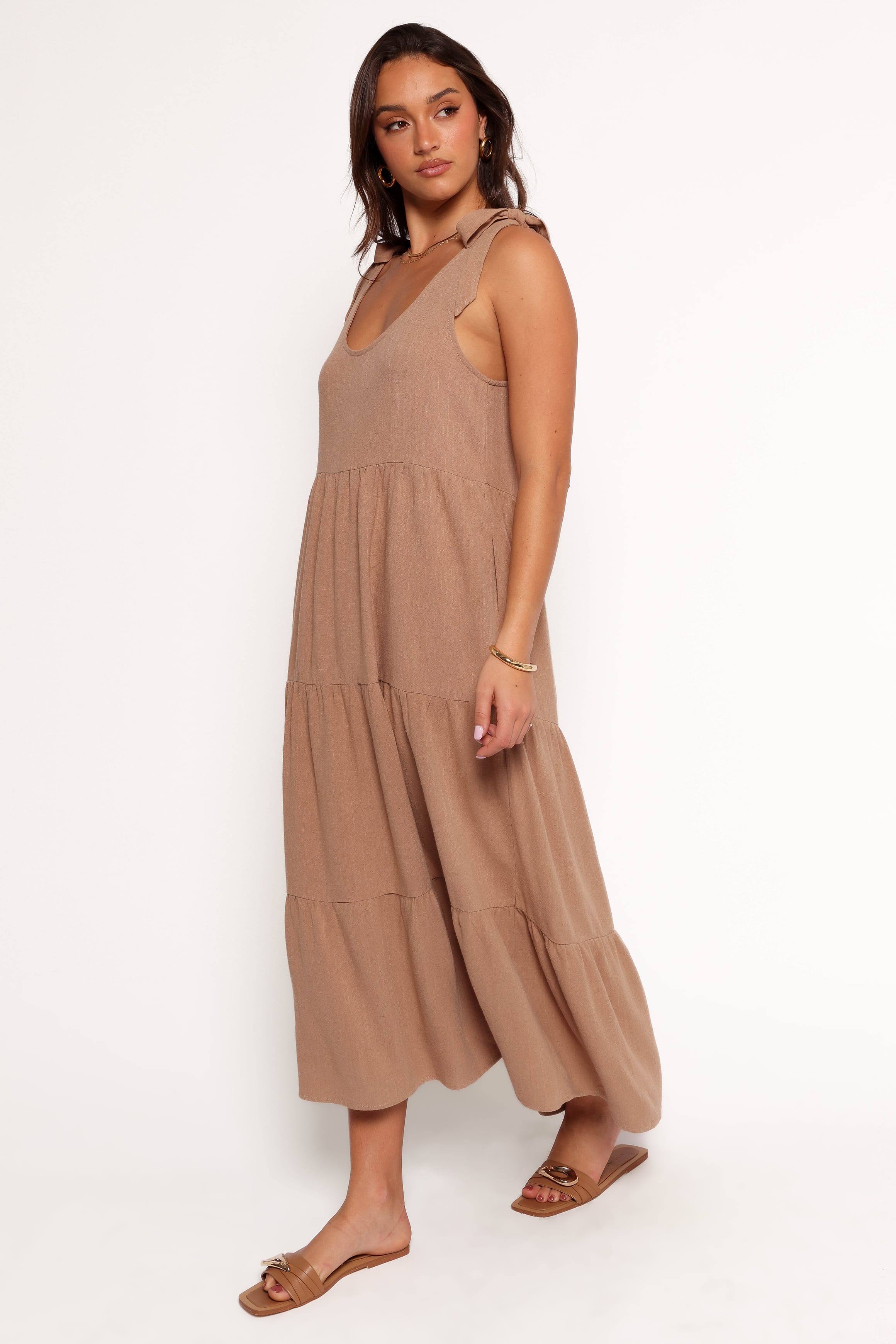 DRESSES Marcy Midi Dress - Mocha