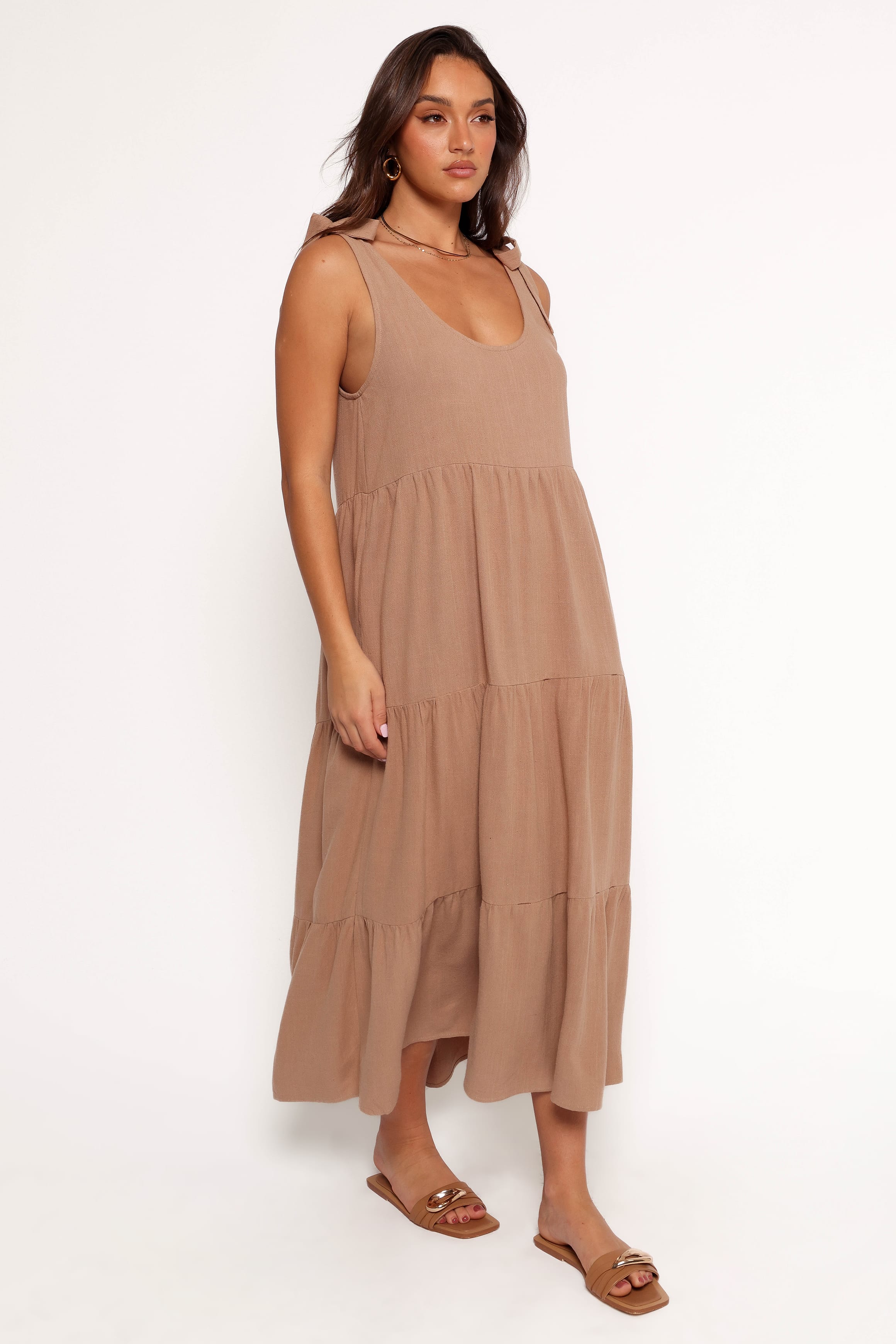 DRESSES Marcy Midi Dress - Mocha