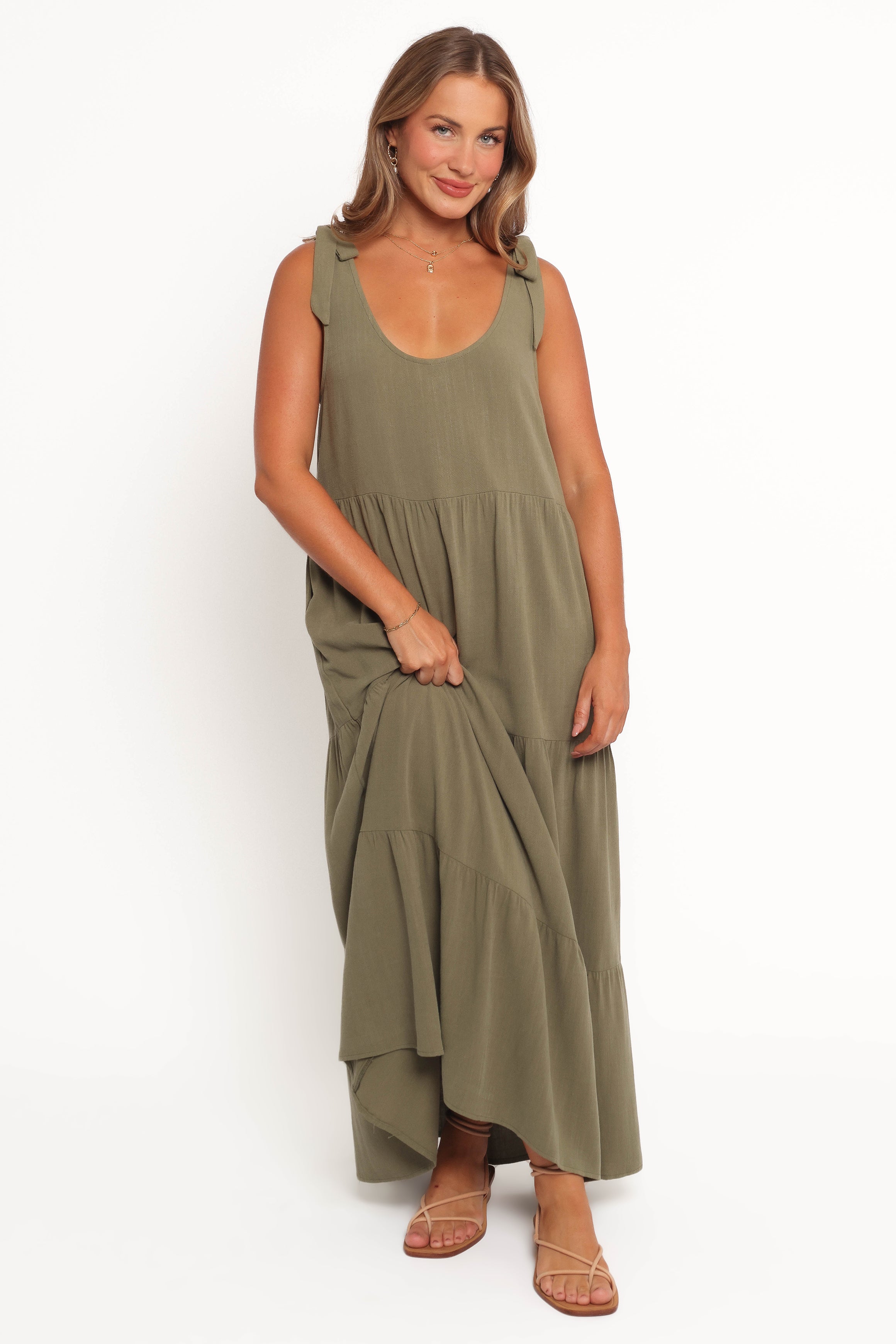 DRESSES Marcy Midi Dress - Olive