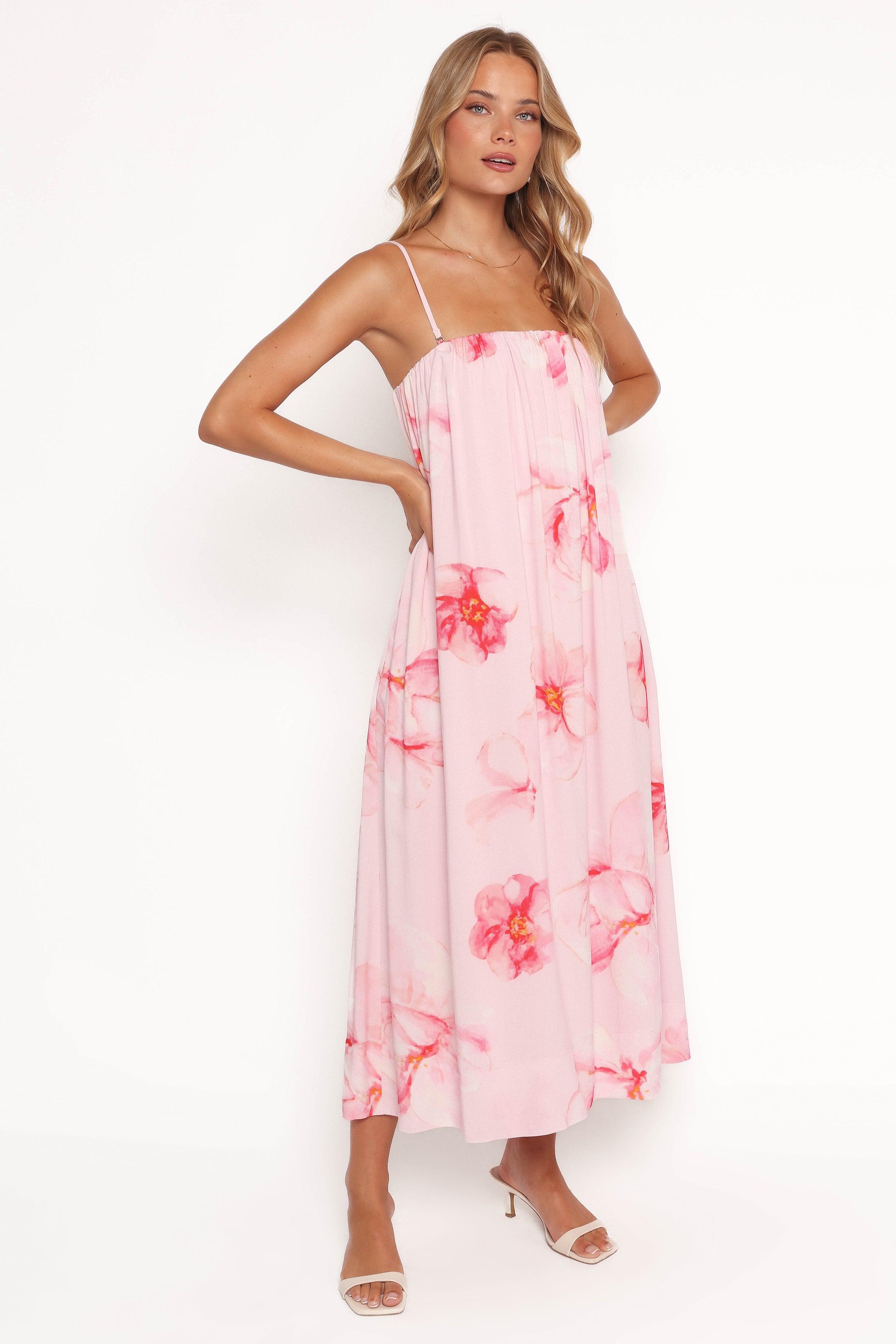 DRESSES Margherita Maxi Dress - Pink Floral