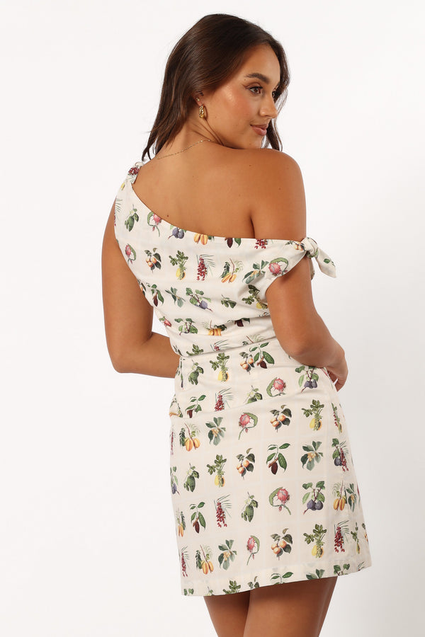 DRESSES @Mariella Off Shoulder Mini Dress - Floral