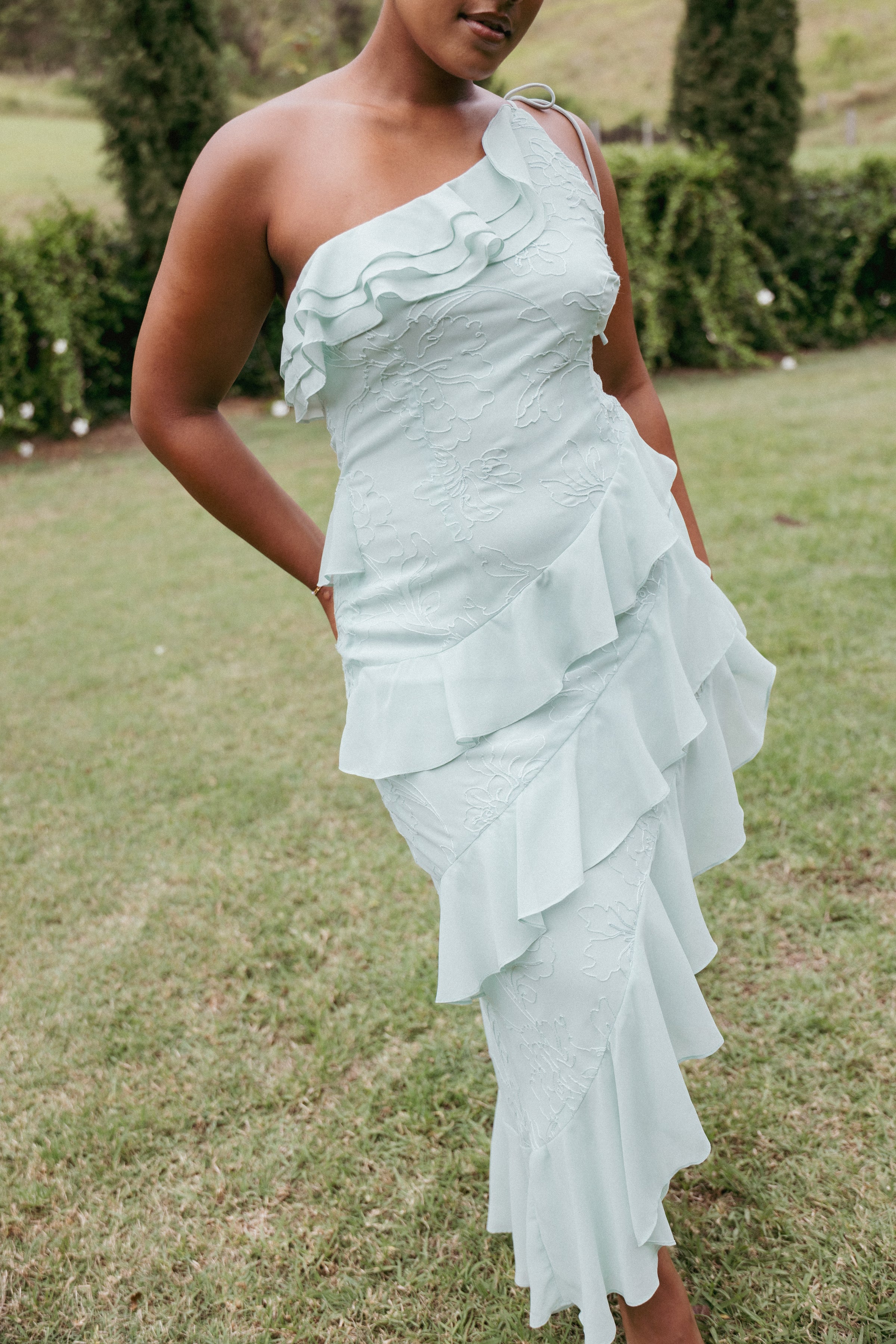DRESSES Marion Maxi Dress - Sage Green