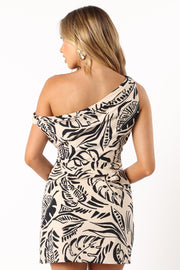 DRESSES @Marla Mini Dress - Santino Print