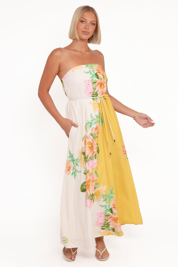 DRESSES Marlia Maxi Dress - Yellow Poppy