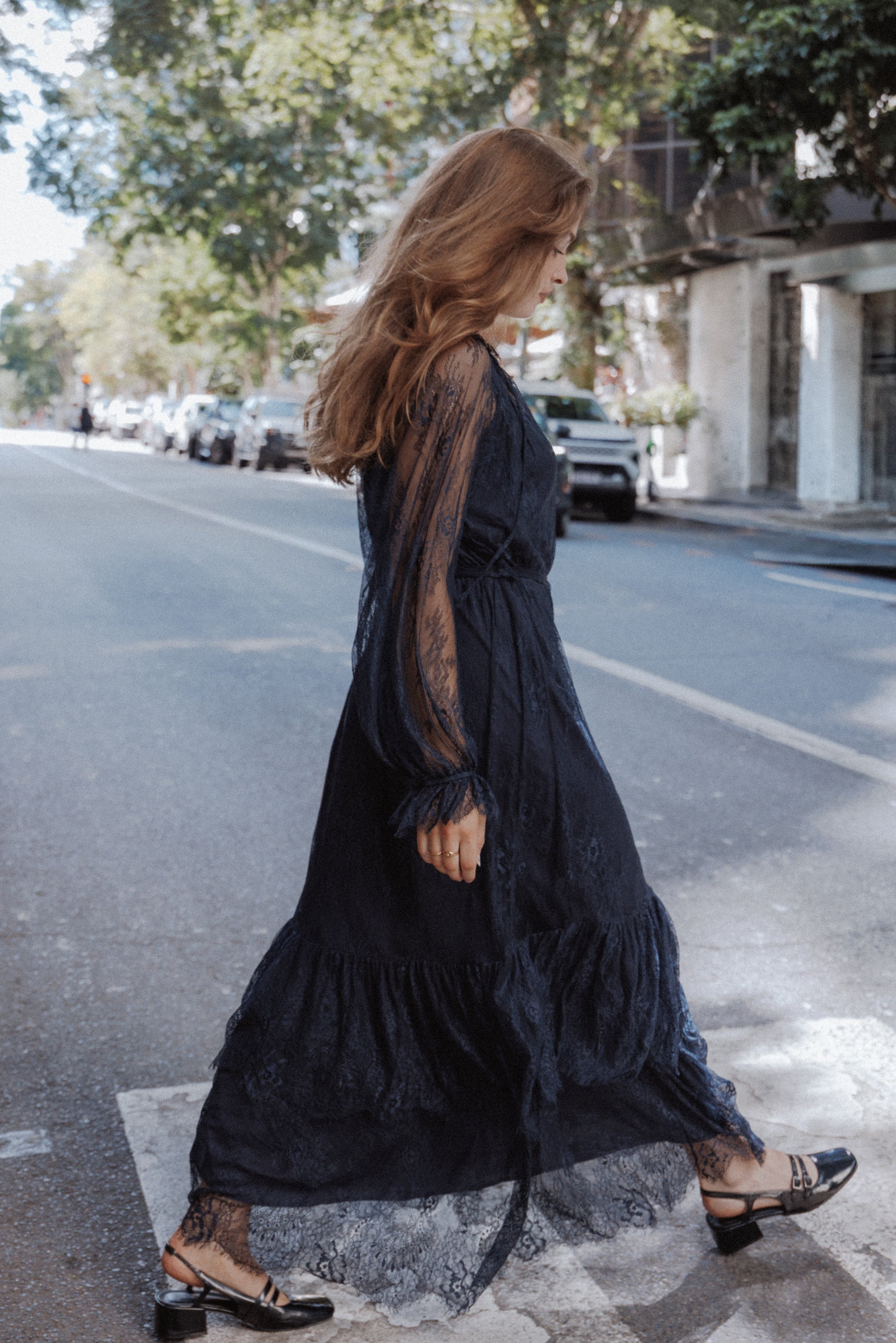 Marnelle Lace Maxi Dress - Midnight Navy | Petal & Pup Marnelle Lace Maxi Dress - Midnight Navy | Petal & Pup