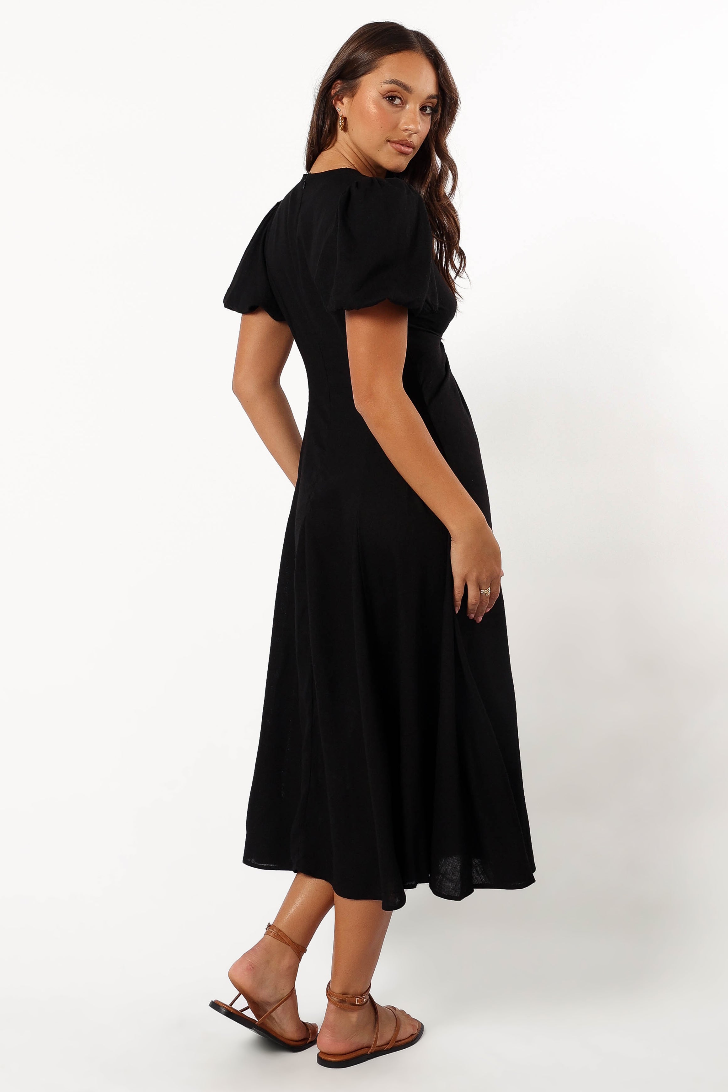 DRESSES @Matilda Maxi Dress - Black (Hold for Winter Essentials)