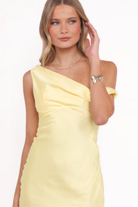 DRESSES Mayfair Midi Dress - Butter Yellow