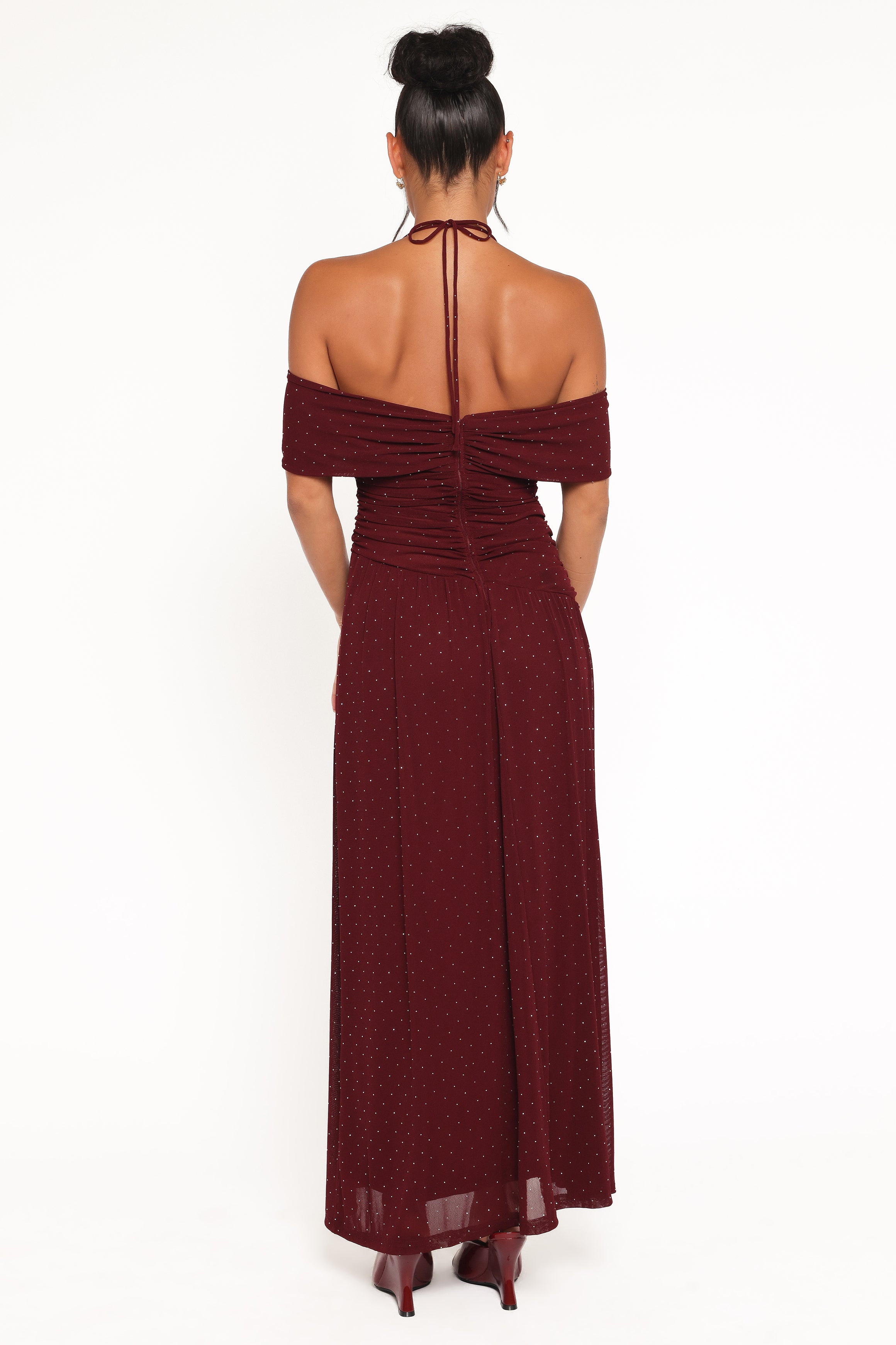 DRESSES Mayven Maxi Dress - Burgundy