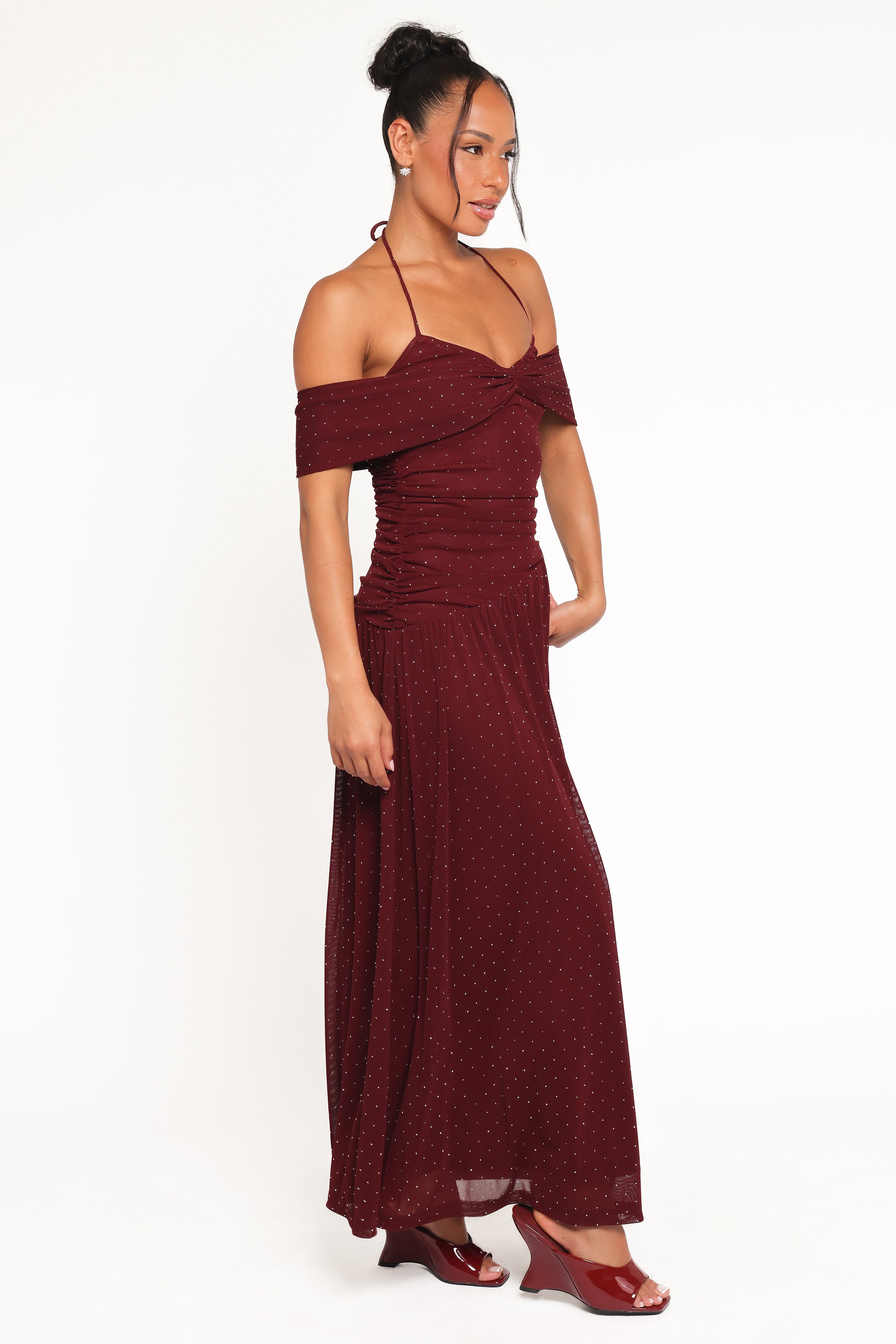 DRESSES Mayven Maxi Dress - Burgundy