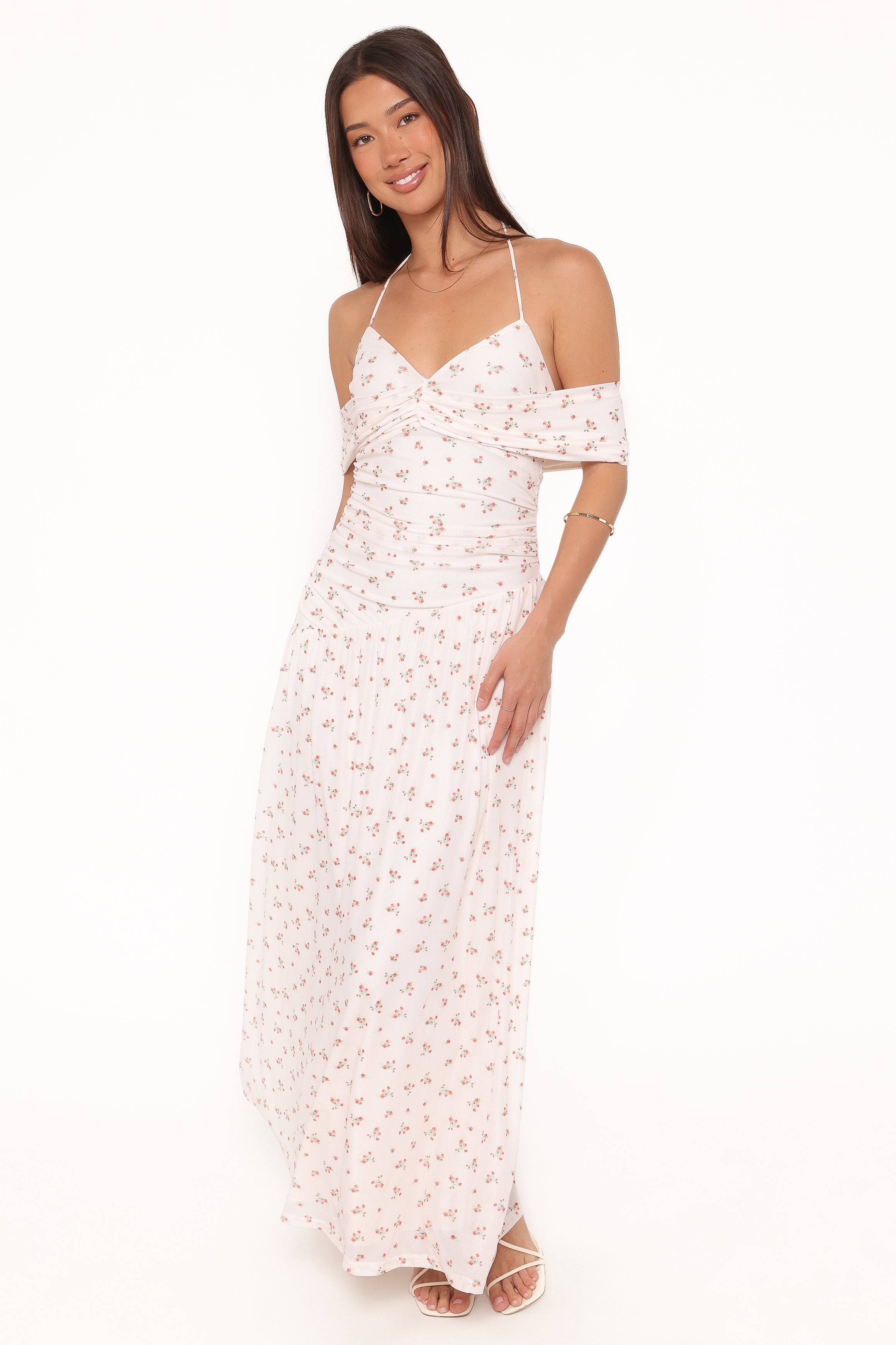 DRESSES Mayven Maxi Dress - White Ditsy