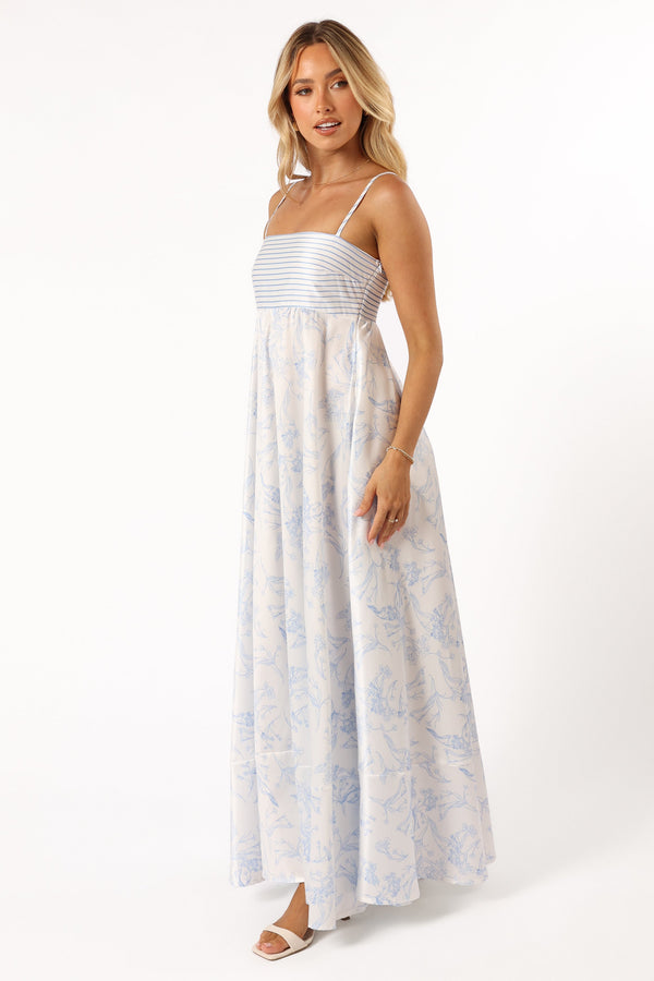 DRESSES @Mckay Maxi Dress - Blue