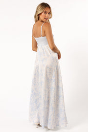 DRESSES @Mckay Maxi Dress - Blue