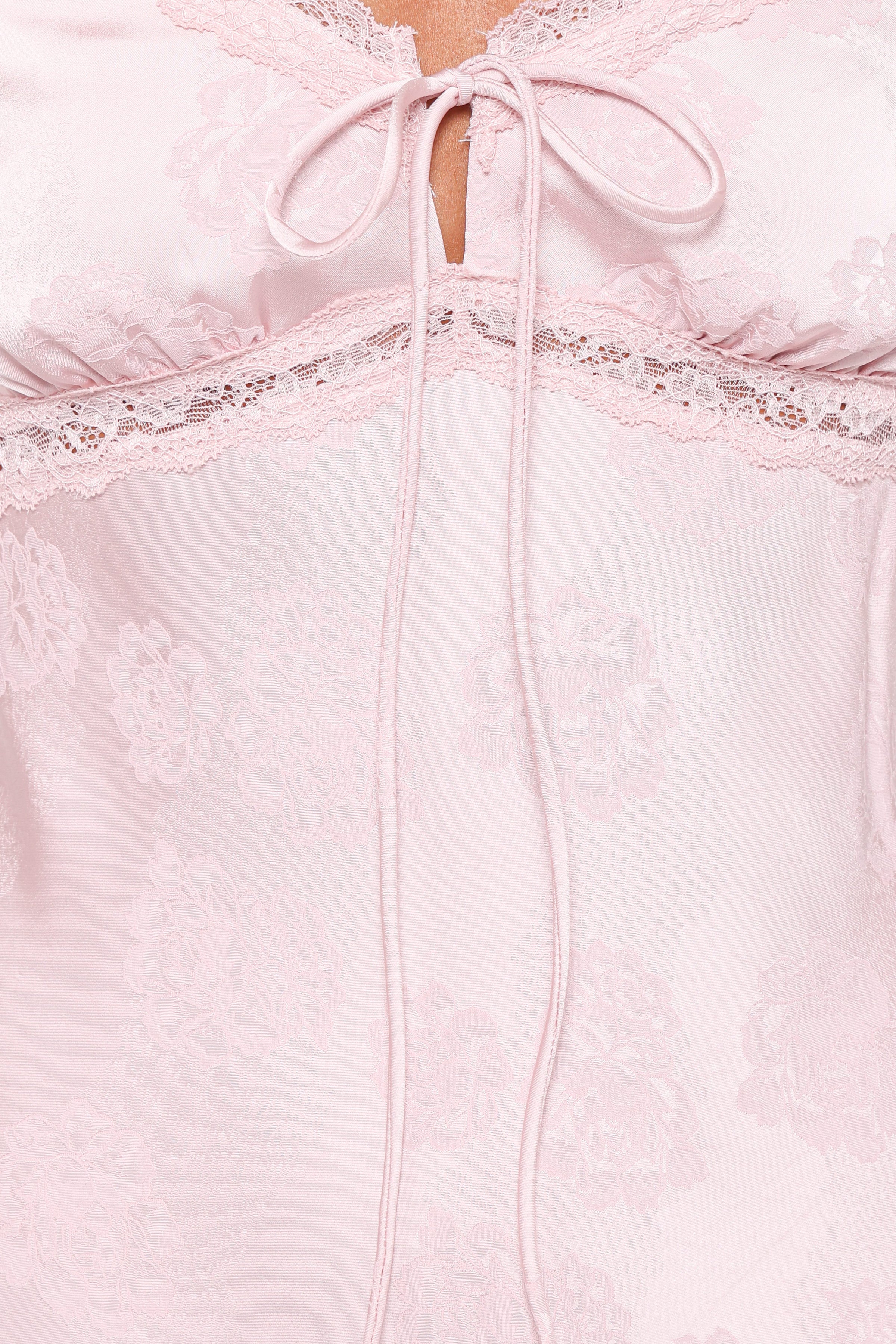 DRESSES Melita Lace Maxi Dress - Pink