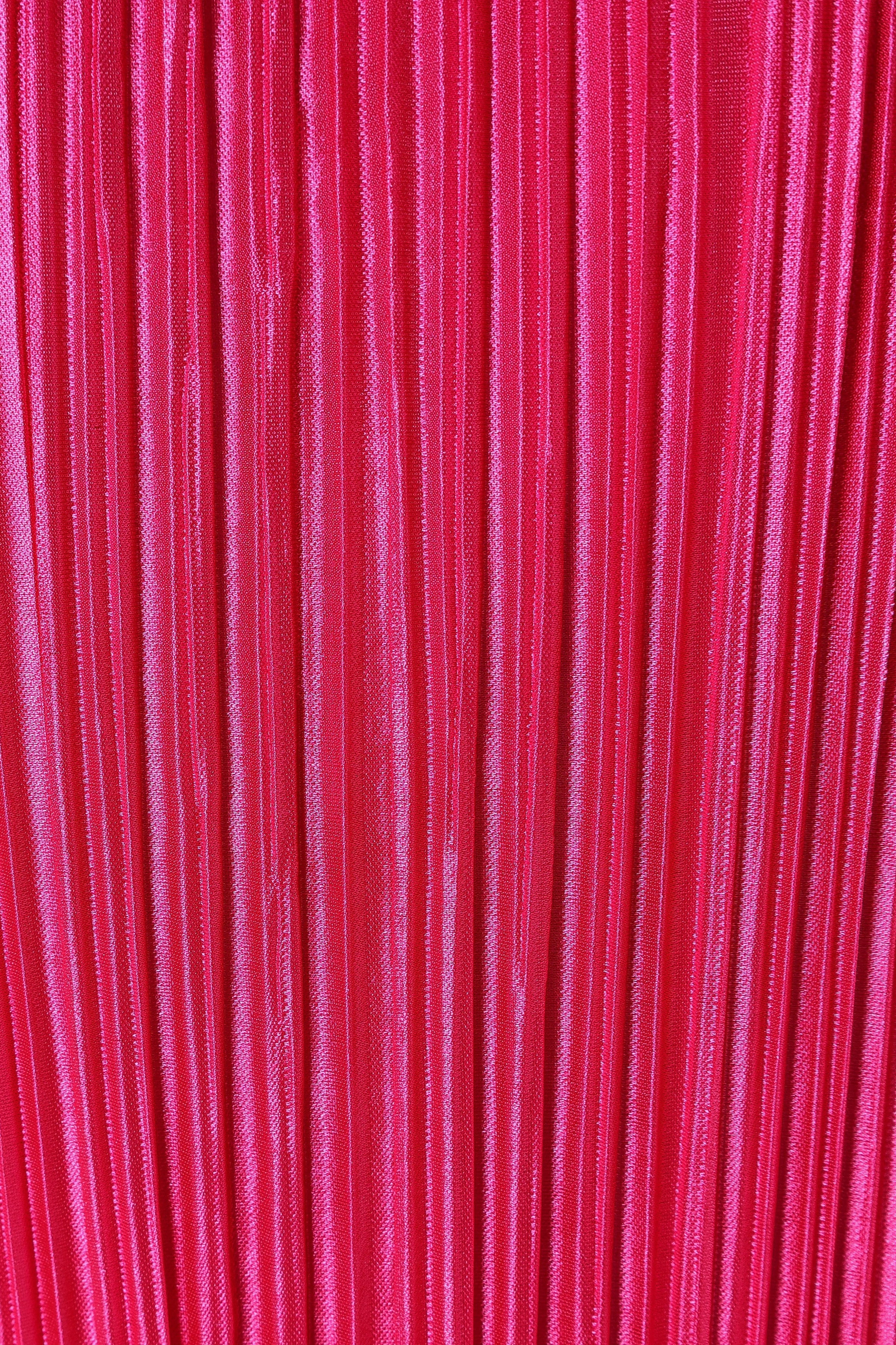 DRESSES @Melody Halterneck Plisse Midi Dress - Pink