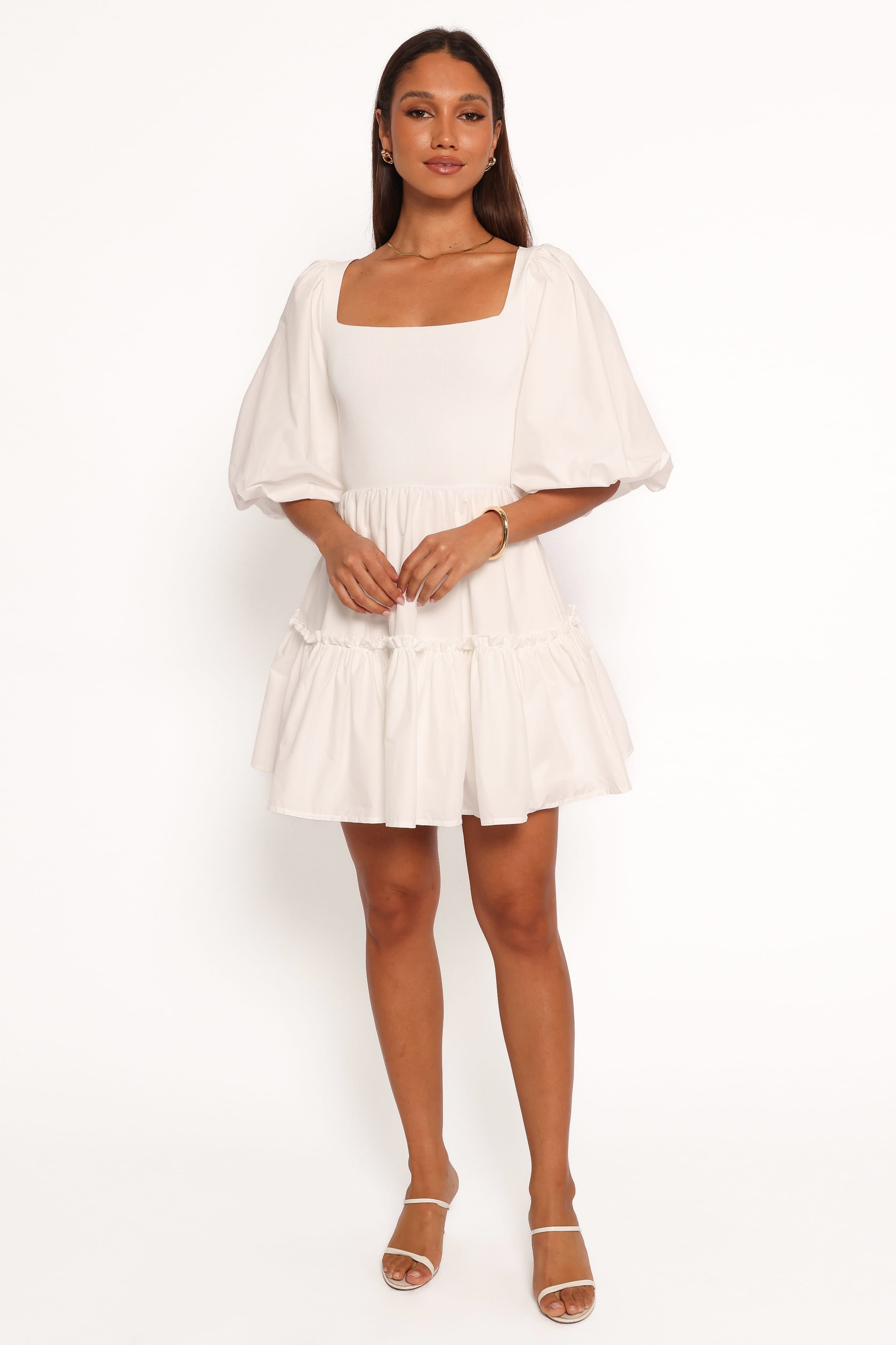 DRESSES Meredith Mini Dress - White