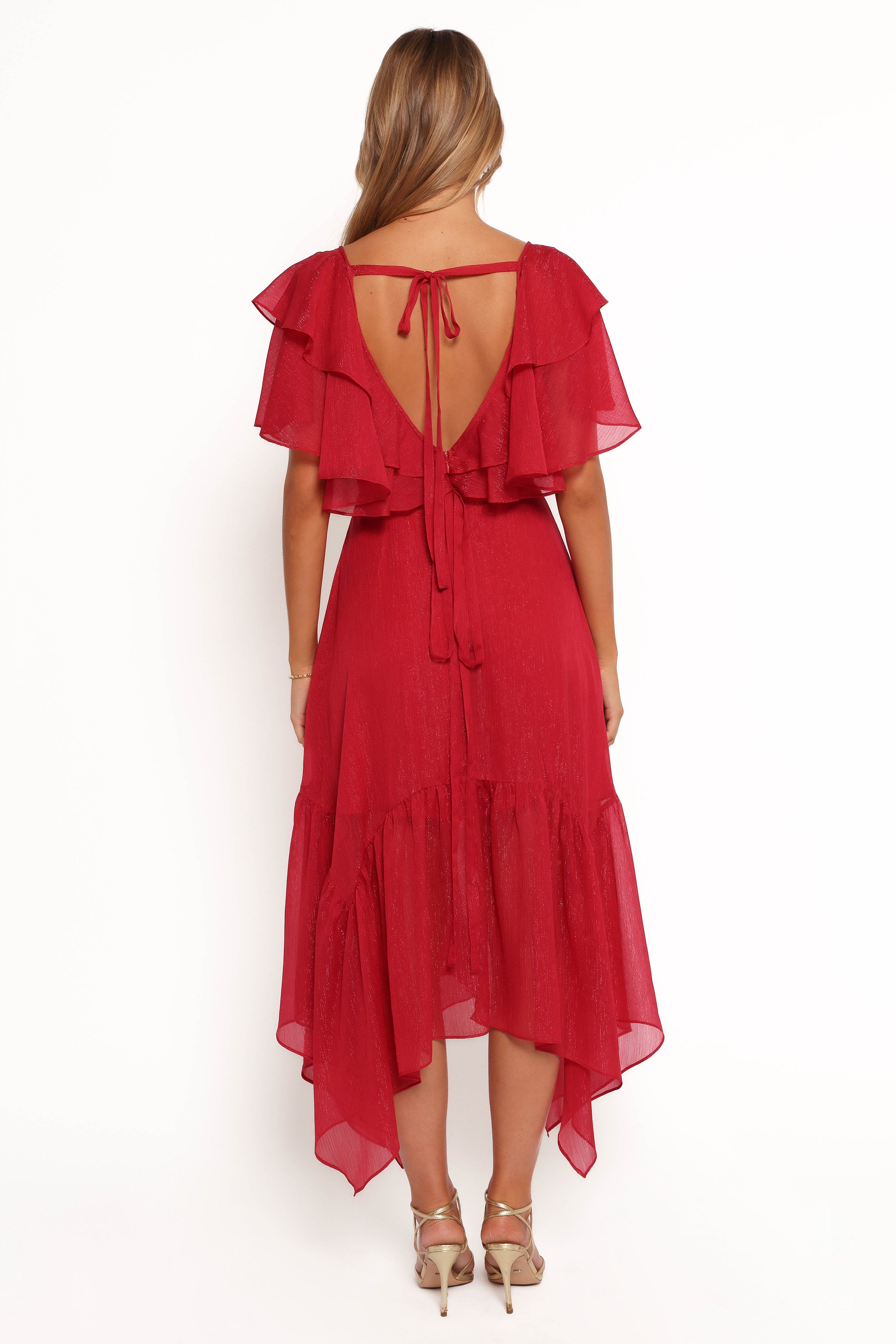 DRESSES Merida Midi Dress - Red