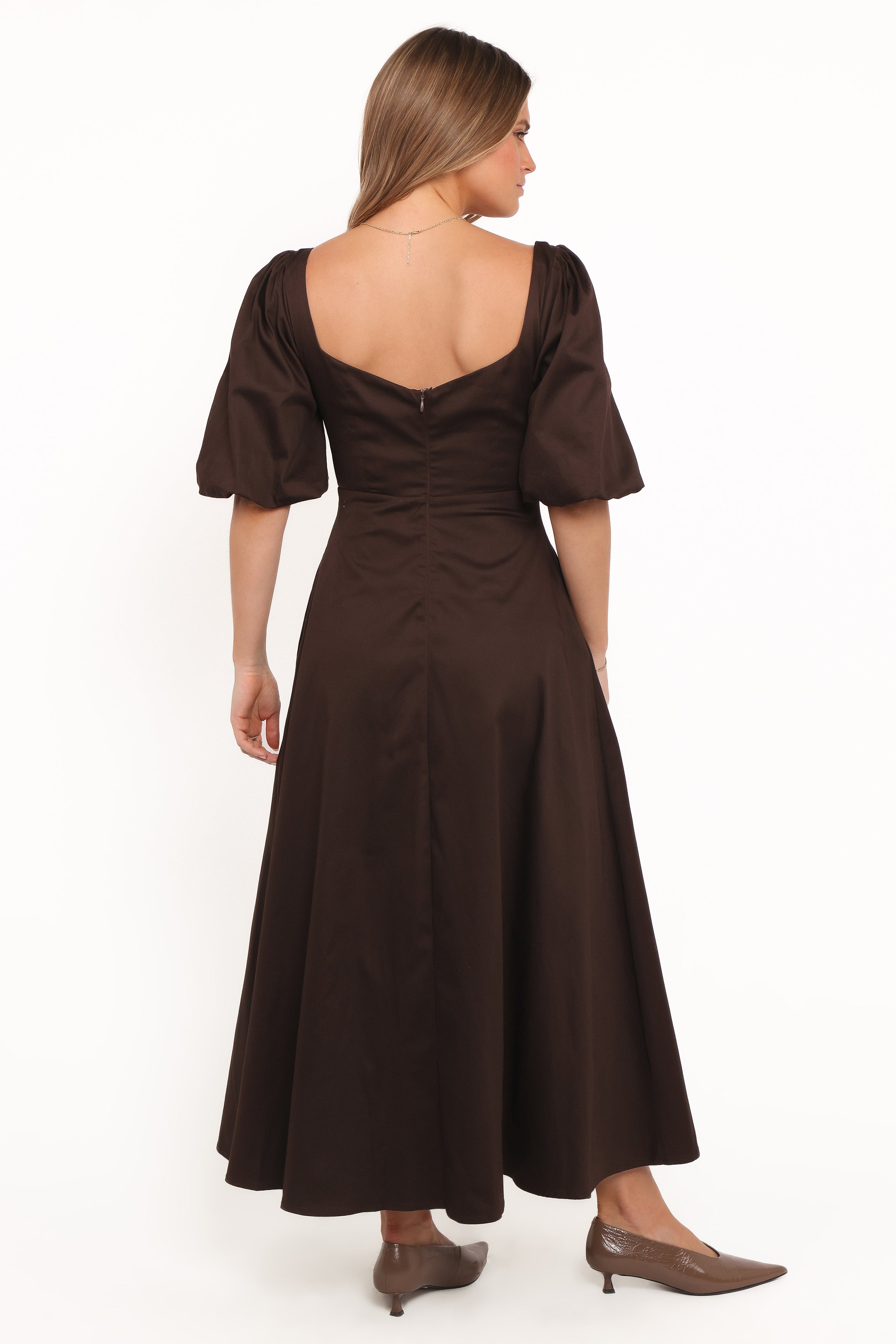 DRESSES Merlena Maxi Dress - Chocolate