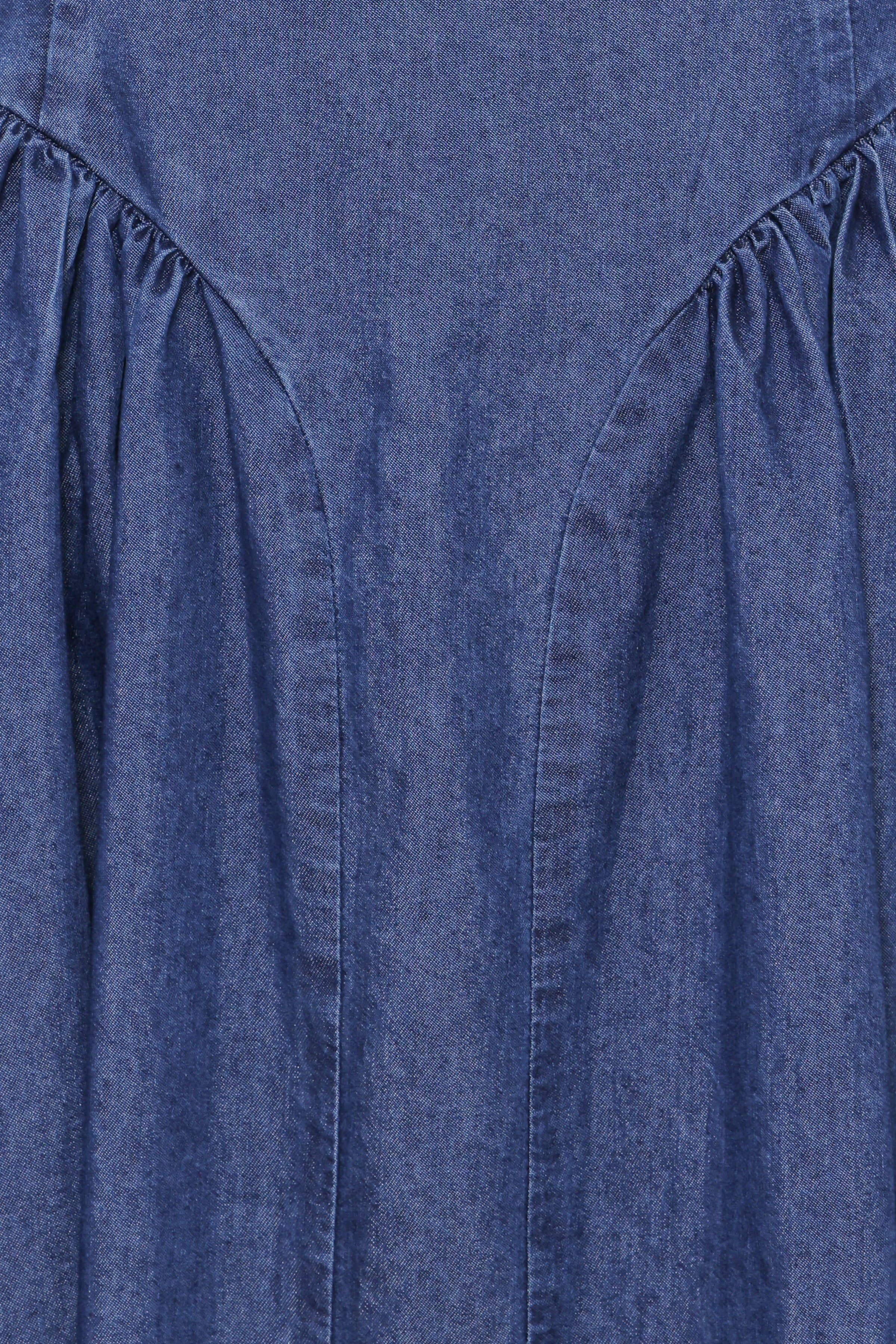 DRESSES Milford Halterneck Midi Dress - Dark Denim